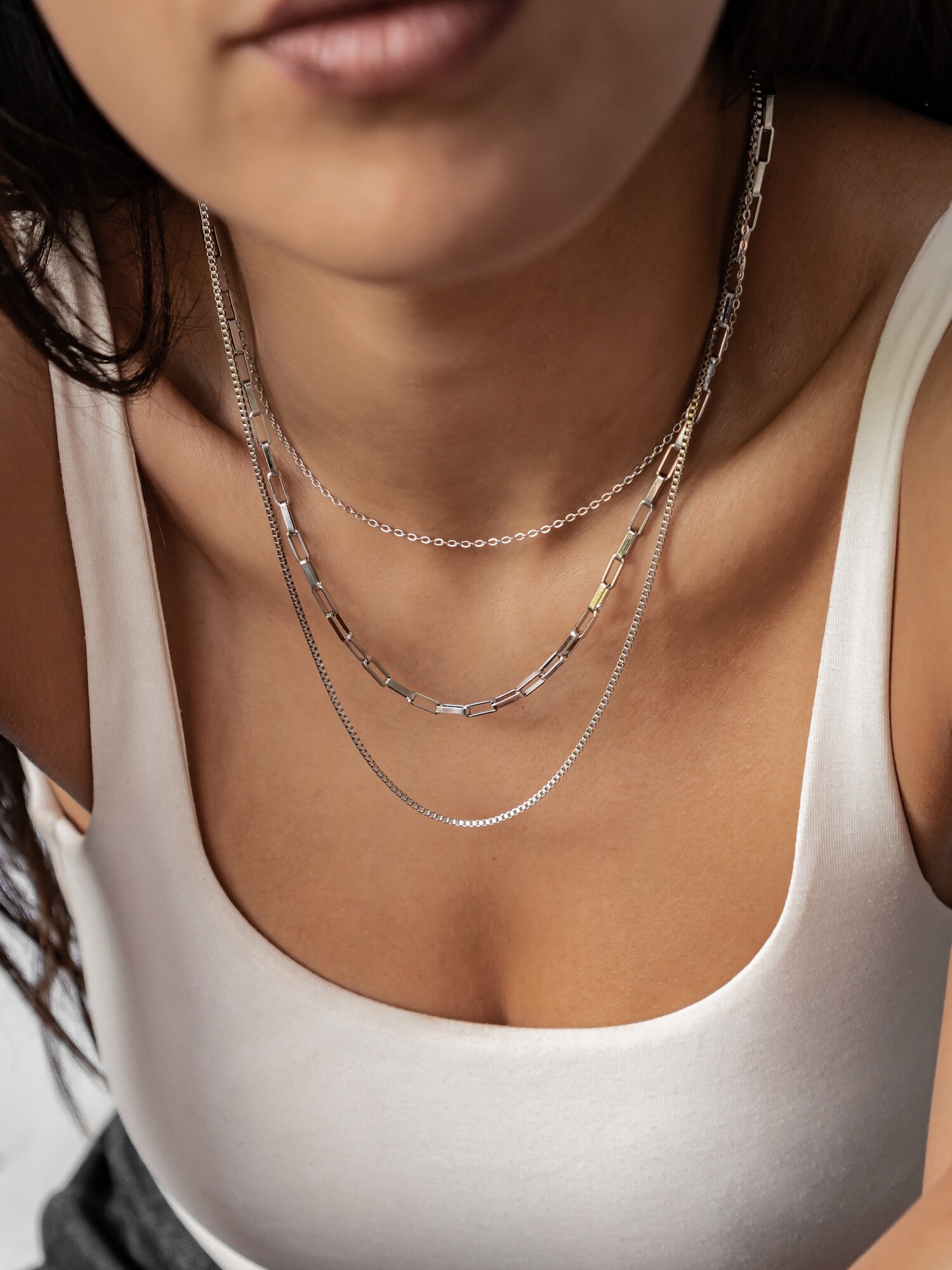 Thumbnail - Hey Happiness Kette Triple Layer