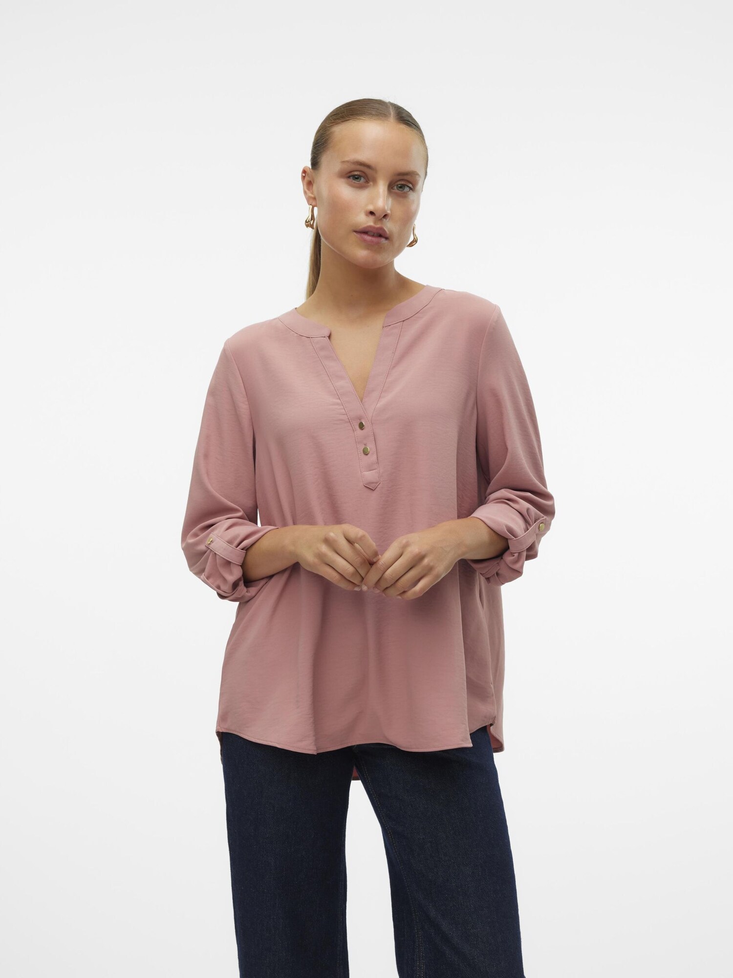 VERO MODA Blúz 'VMANI'  fáradt rózsaszín termék 2. képe