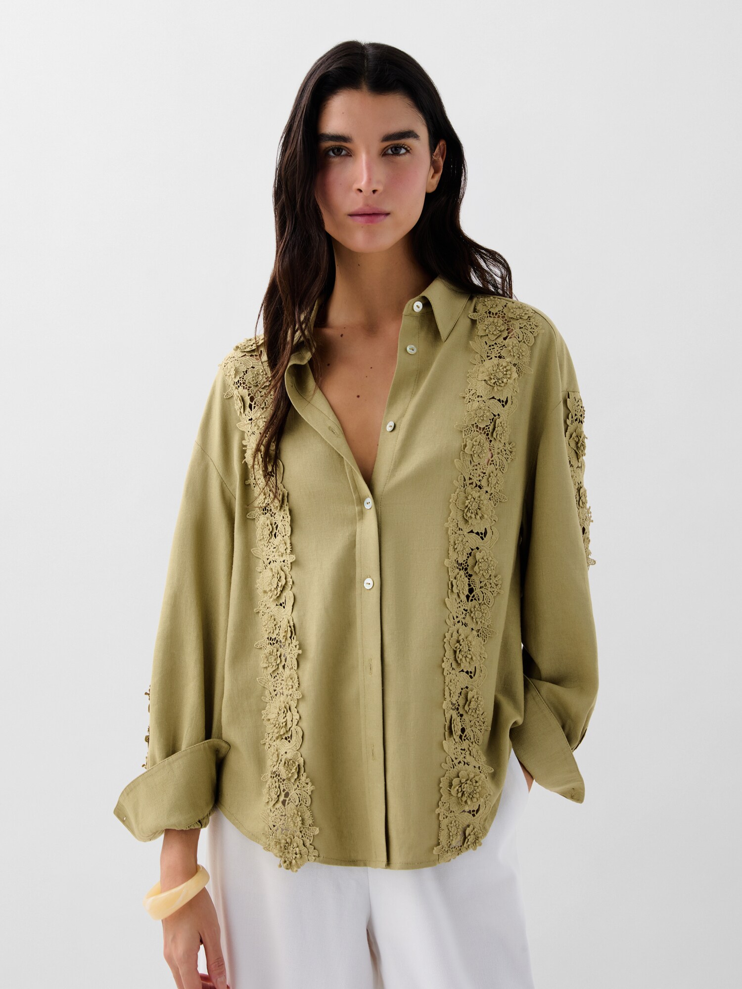 Thumbnail - Scalpers Lace Shirt