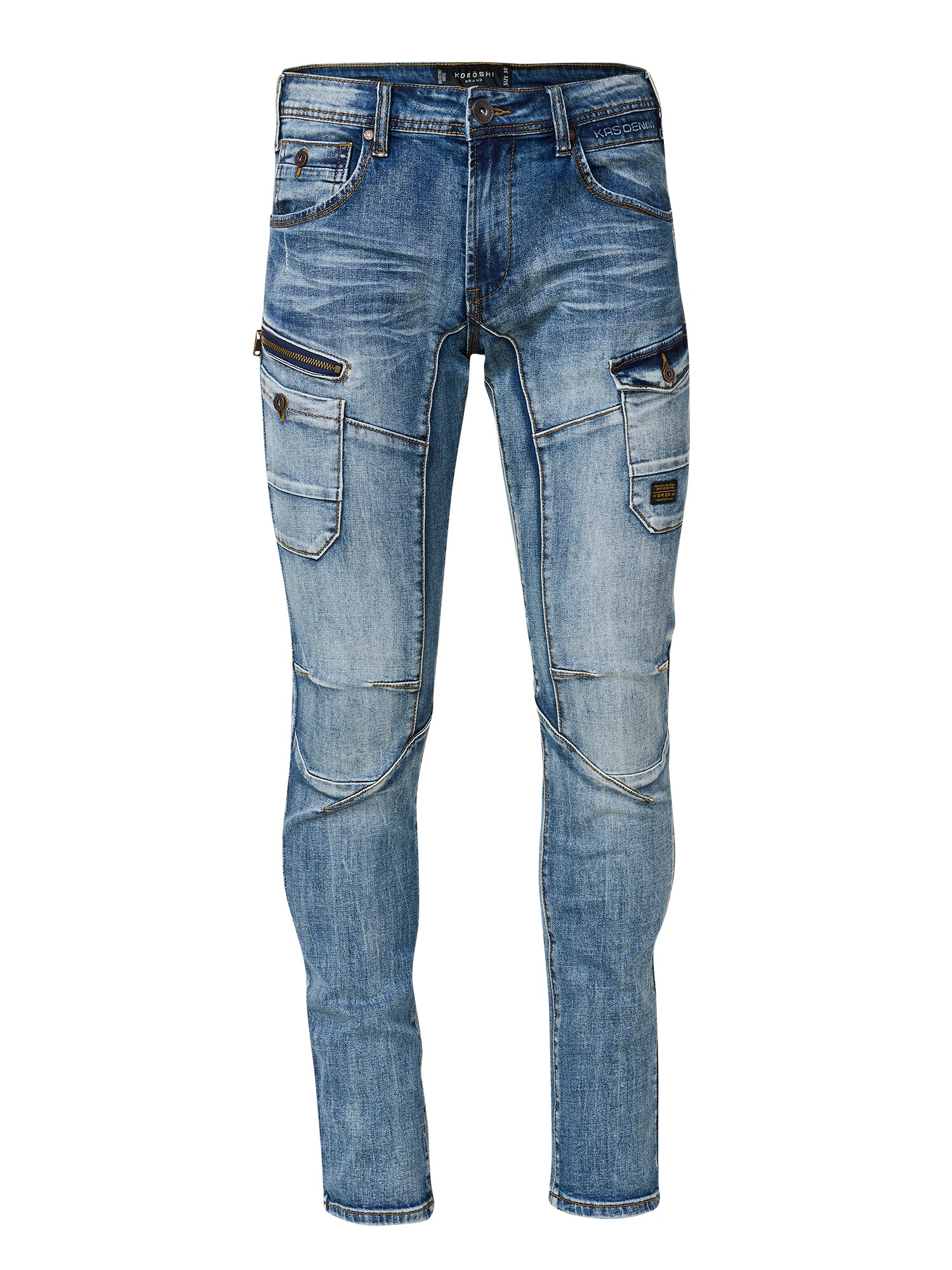 KOROSHI Džínsy  svetlomodrá