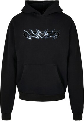 MT Upscale Sweatshirt ‘Cagedchrome’ Lichtblauw / Zwart