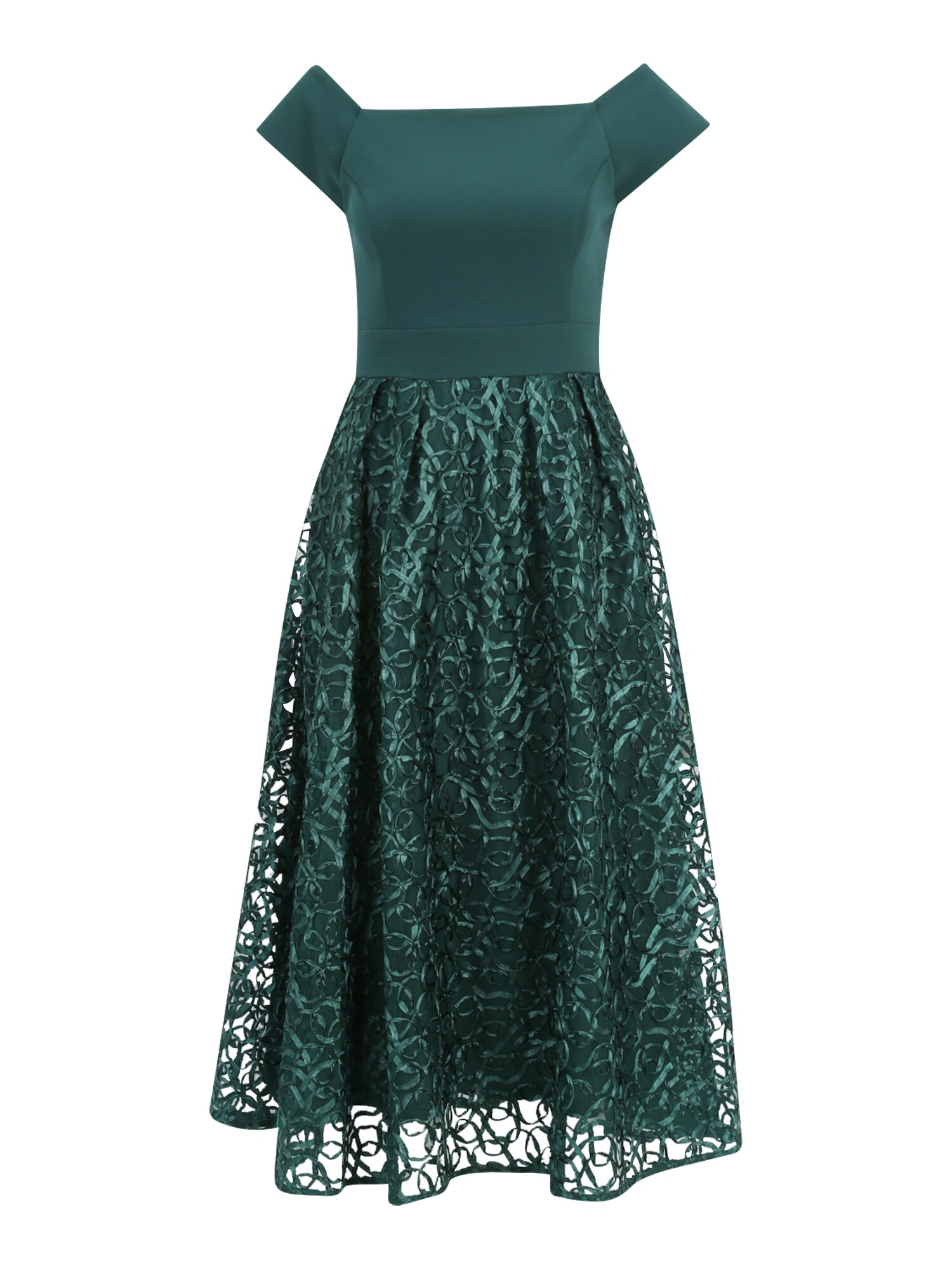 Coast Kokteilinė suknelė smaragdinė spalva