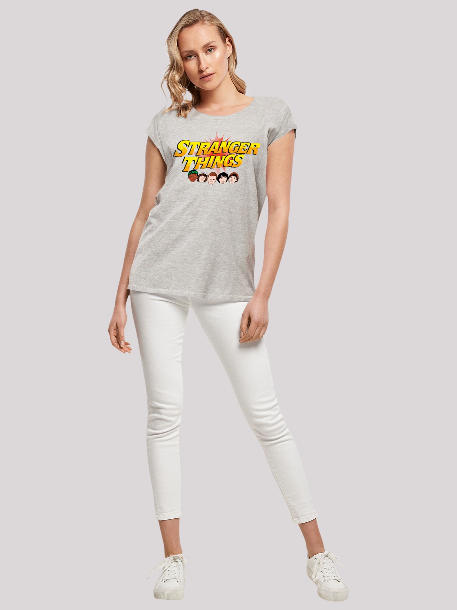 Thumbnail - F4NT4STIC T-Shirt Stranger Things Comic Heads Netflix TV Series