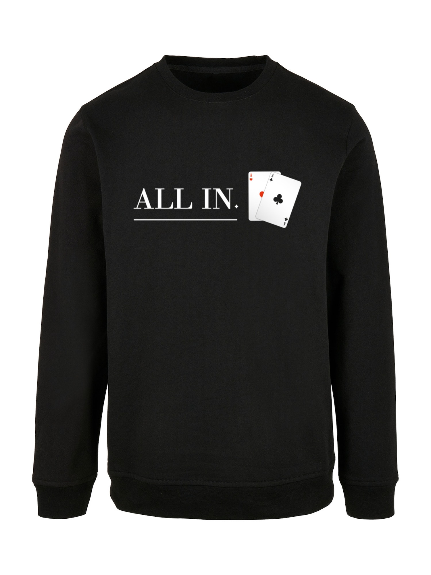 Thumbnail - Sweatshirt 'Poker All In Karten'