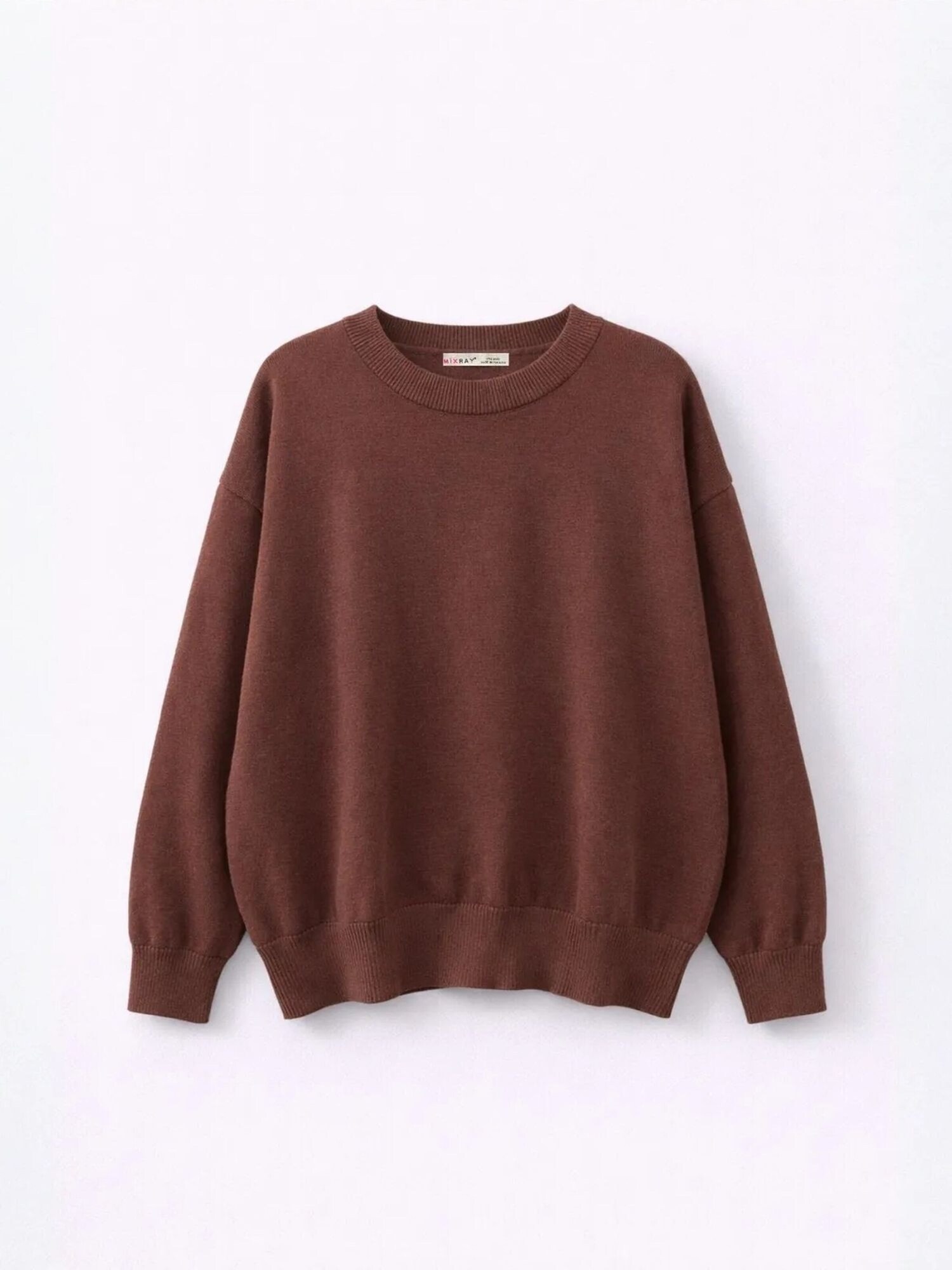 MixRay Pulover 'Pullover' tamno smeđa