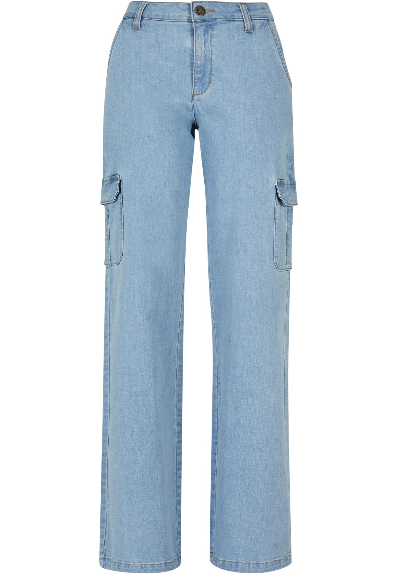 Urban Classics Kargo kavbojke  moder denim