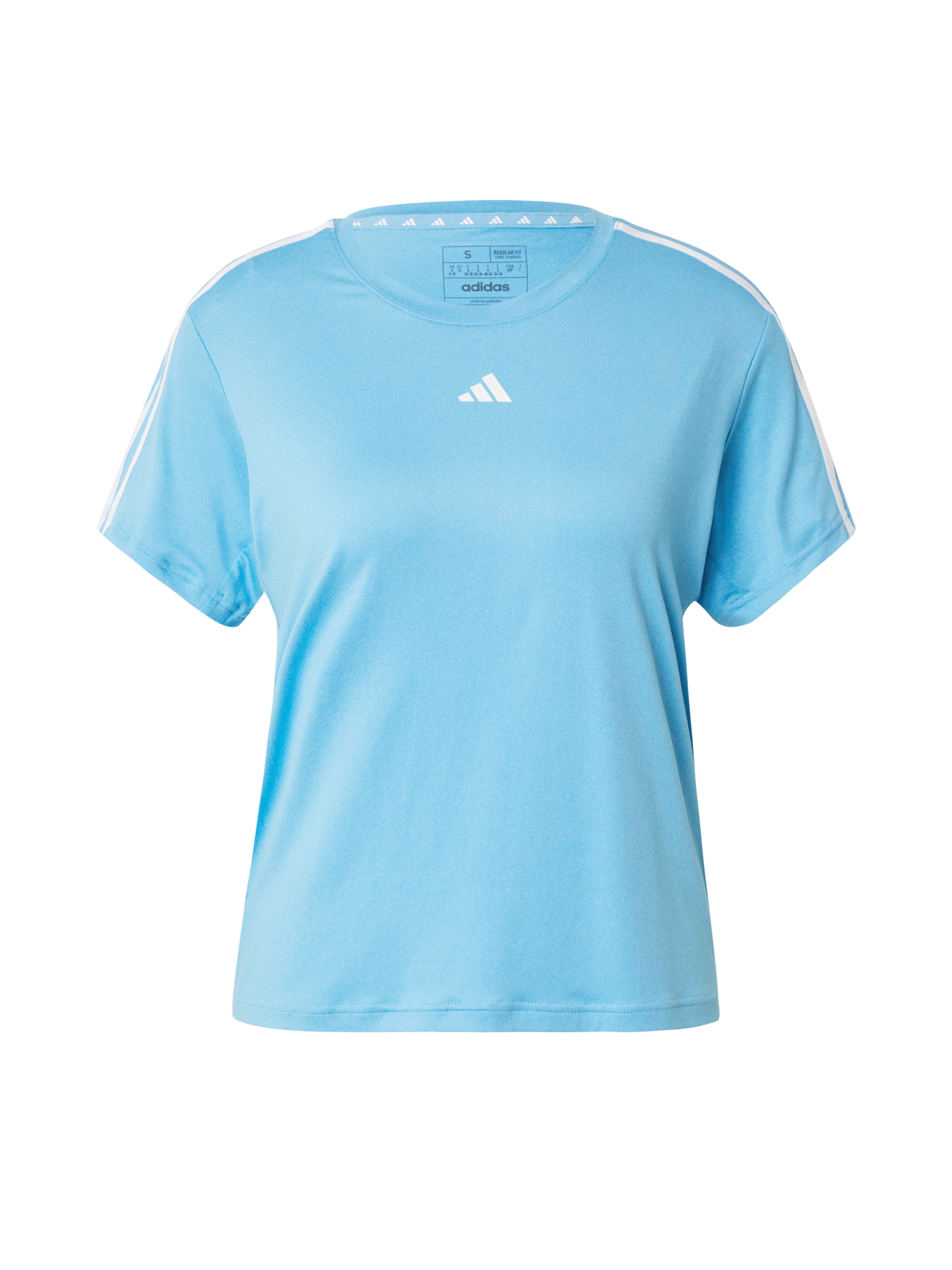 ADIDAS PERFORMANCE Sportiniai marškinėliai 'Train Essentials' mėlyna / balta
