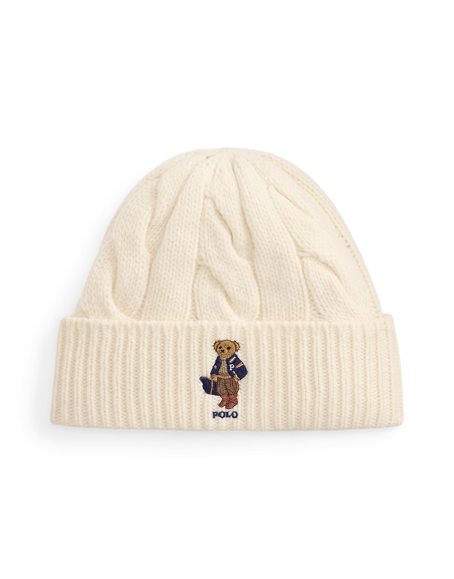 Polo Ralph Lauren Čiapky  krémová / námornícka modrá / hnedá