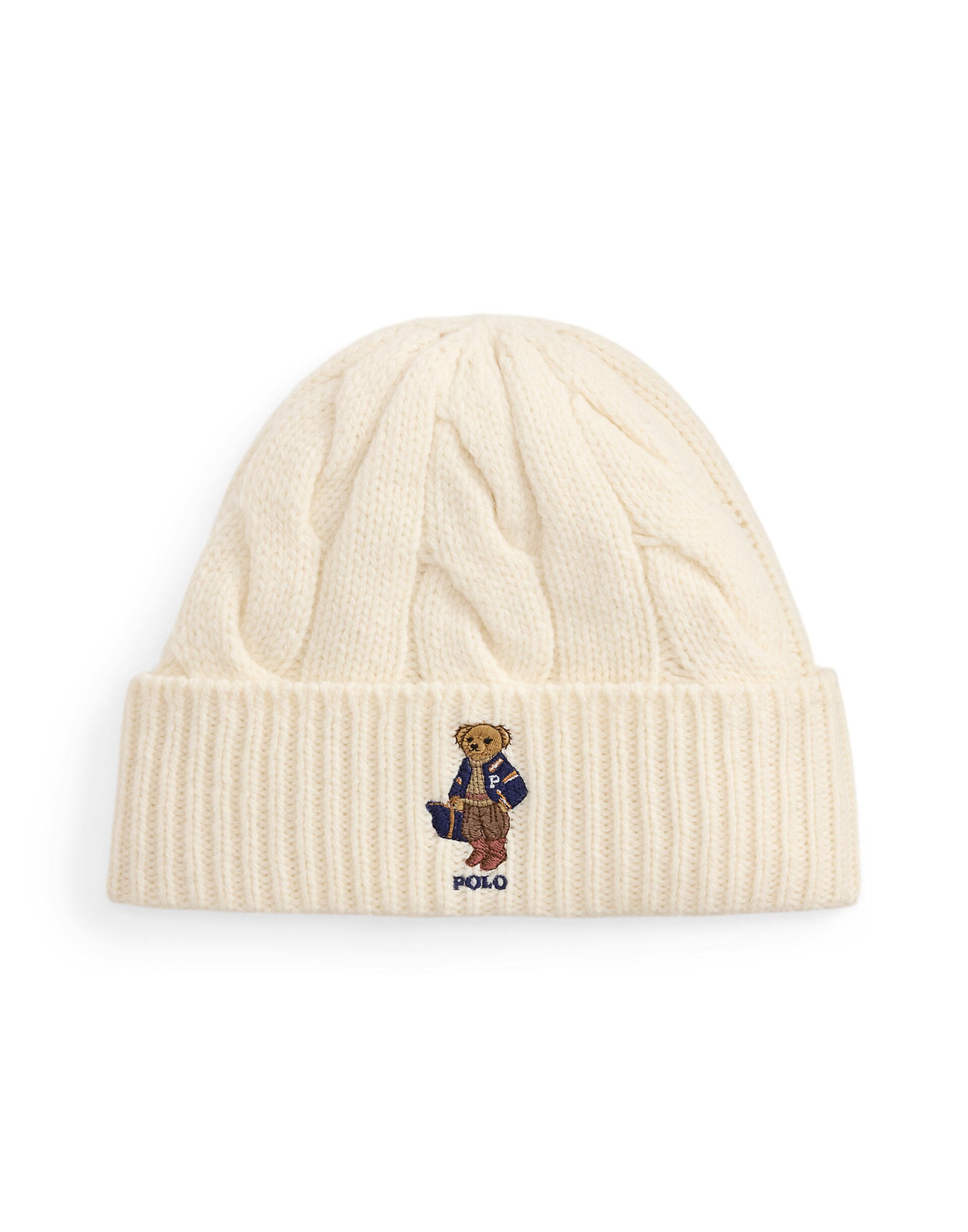 Polo Ralph Lauren Mössa i ullblandning med Polo Bear dam – bild 2