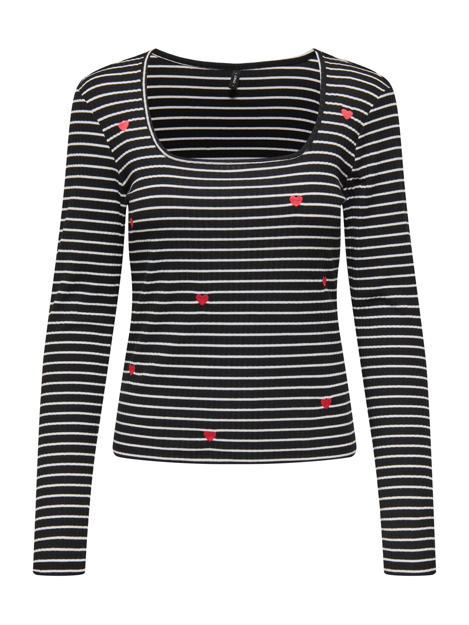 T-shirt 'ONLEMMA' röd / svart