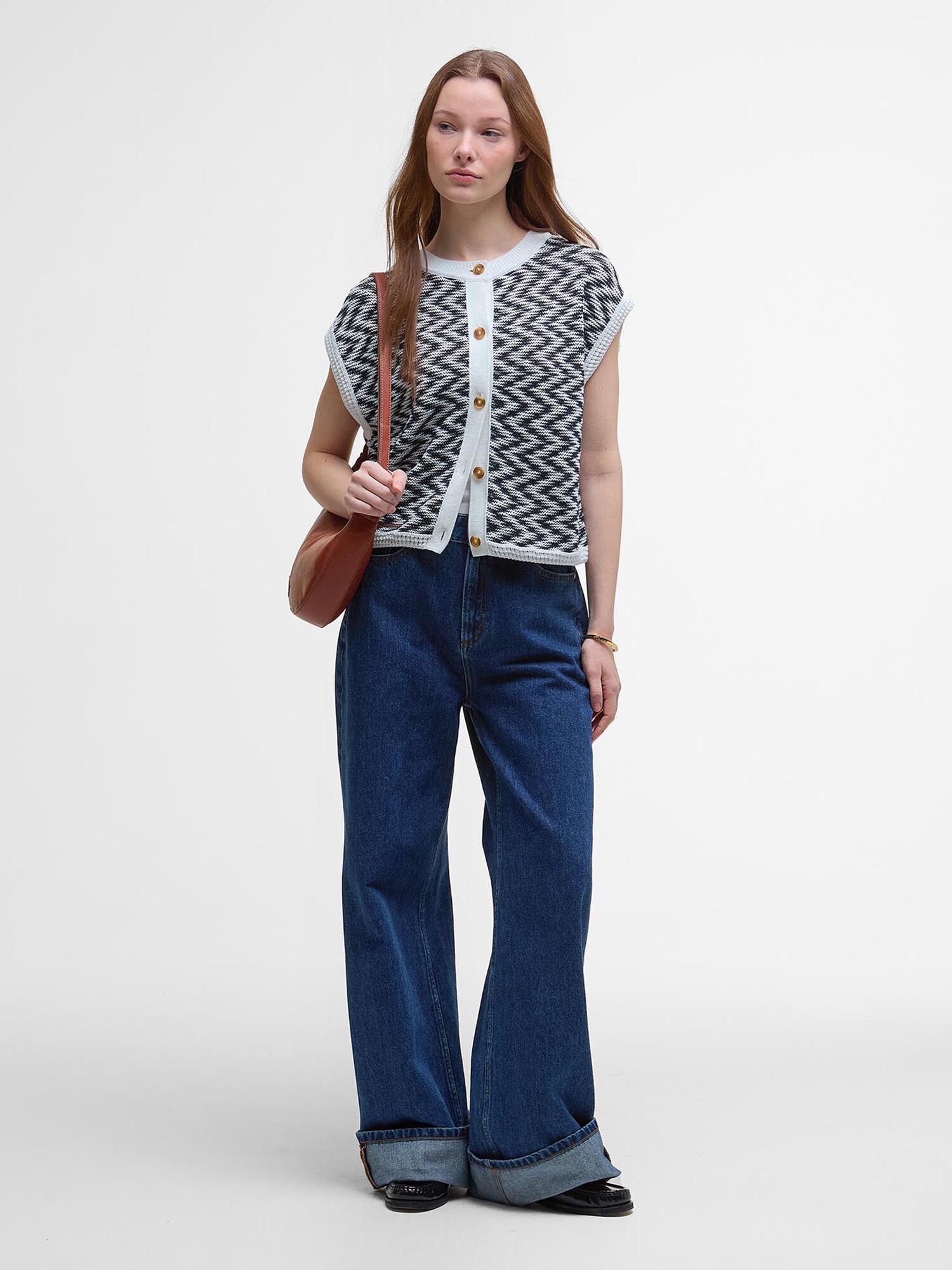 Thumbnail - Barbour Strickweste Olivia