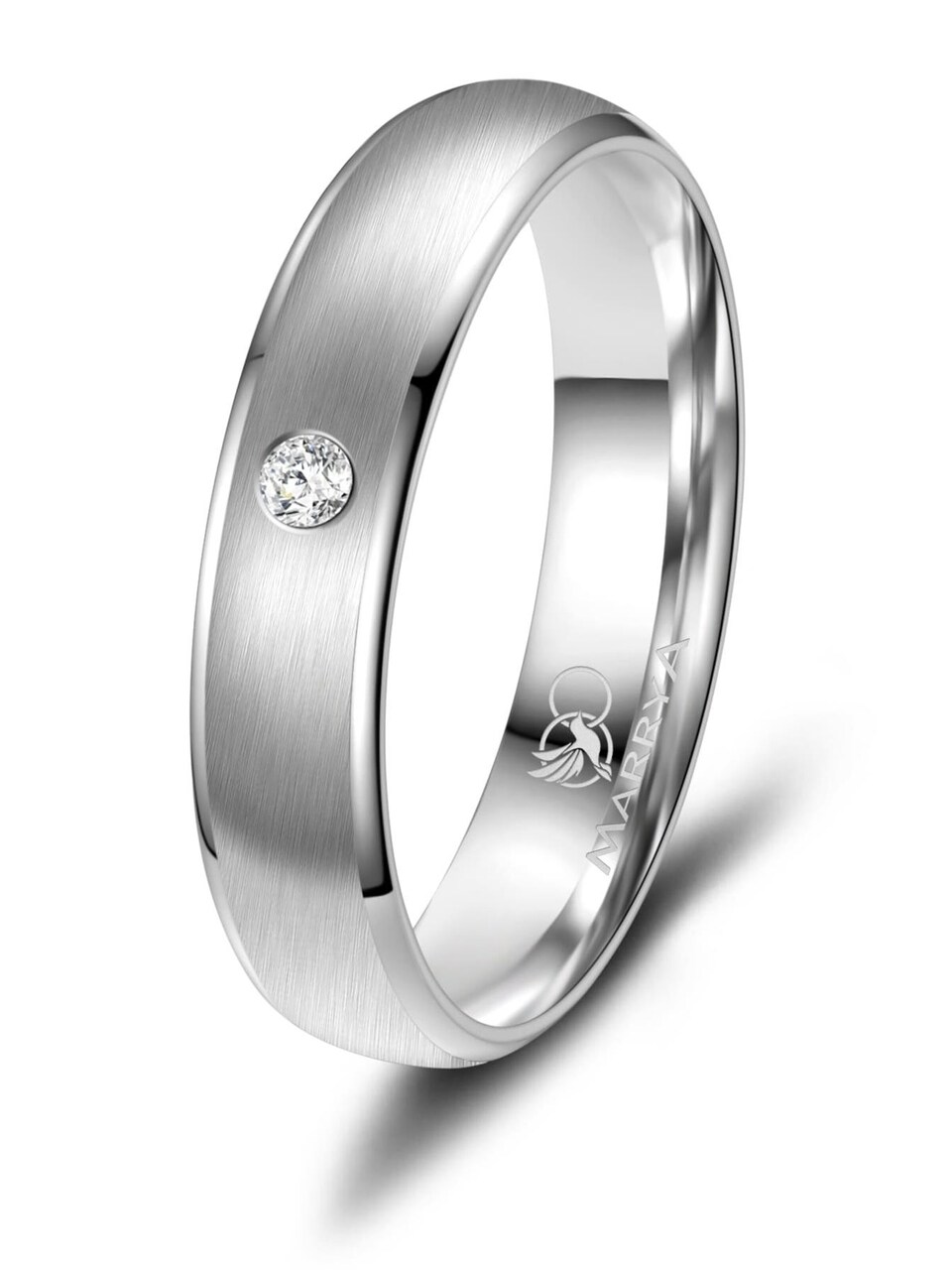 Ring 'MARRYA SI-06 Ehering aus Silber'
