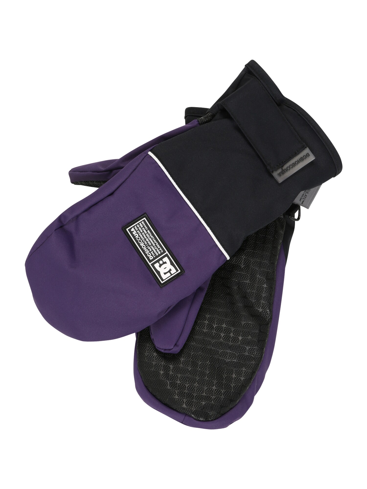 DC Shoes Sportinės pirštinės 'FRANCHISE'  tamsiai violetinė / juoda