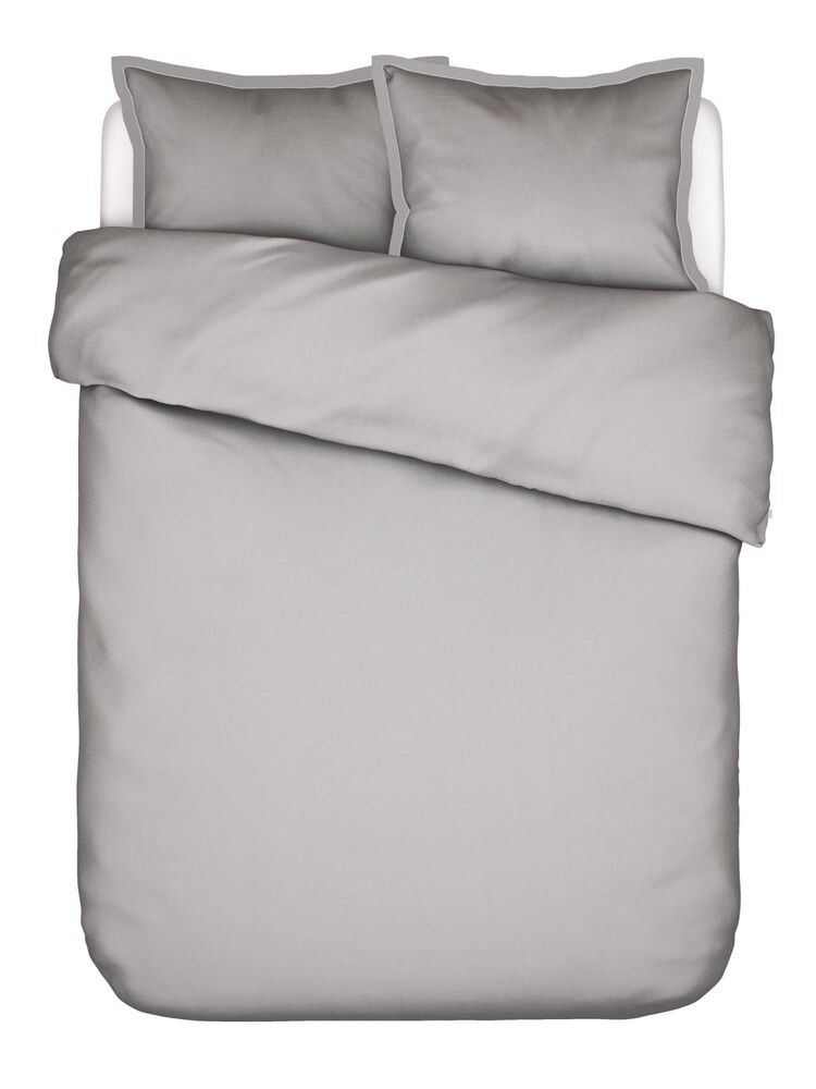 ESSENZA Bettwäsche 'Aziza' Herren Größe 155x220 + 1x 80x80 cm dunkelgrau