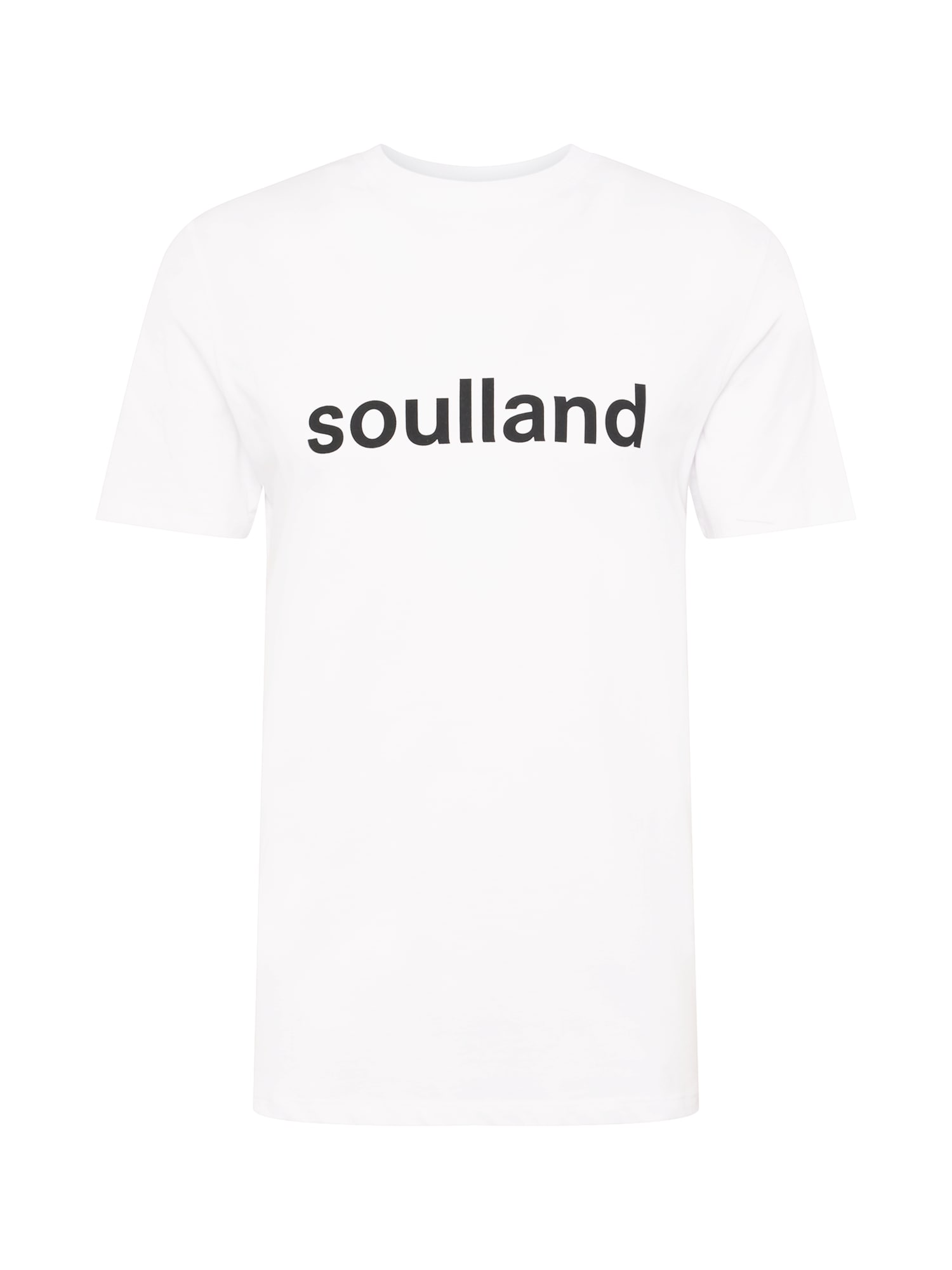 Soulland Marškinėliai 'Chuck' juoda / balta