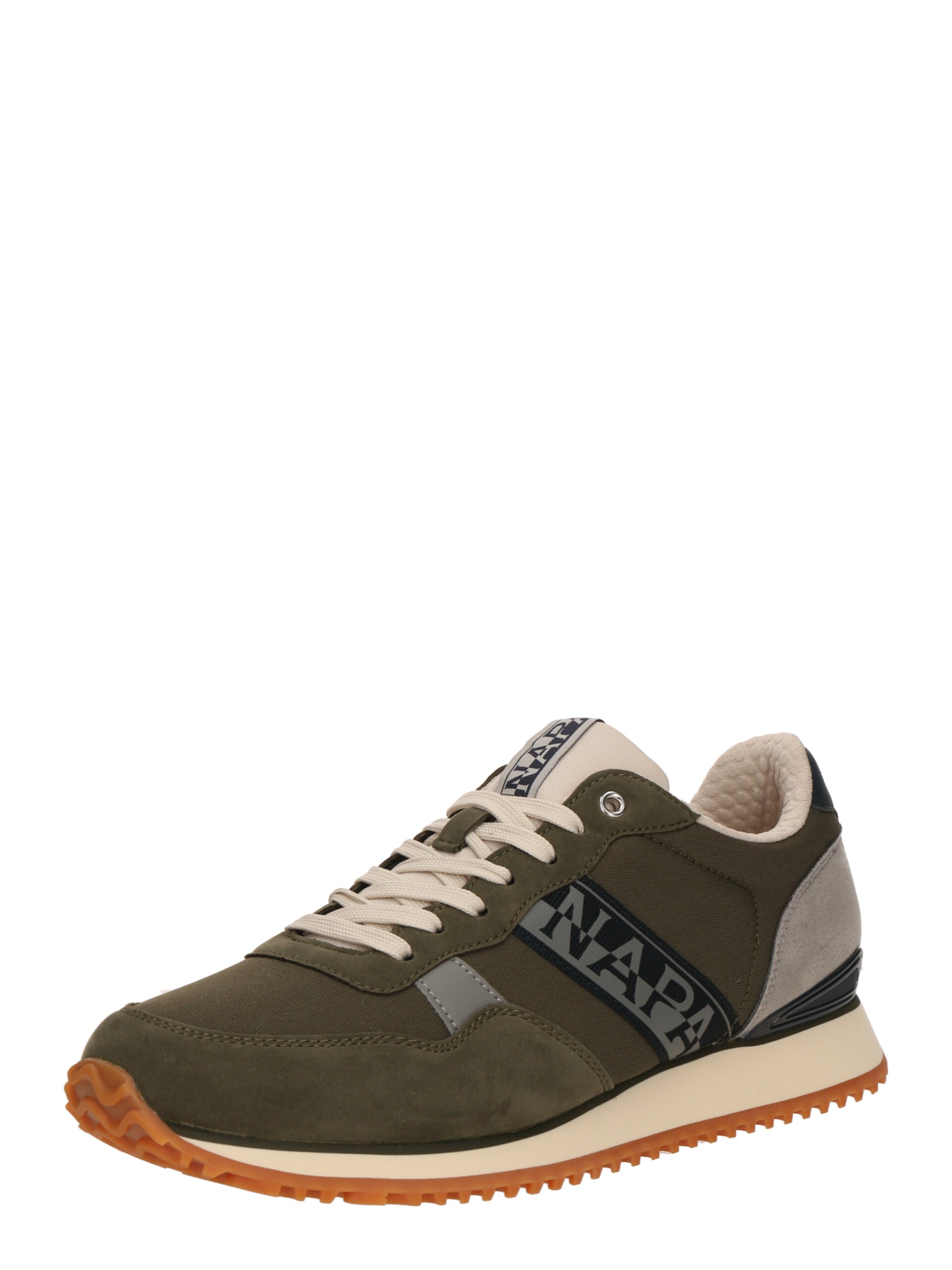 NAPAPIJRI Låg sneaker 'Cosmos' grå / grön sneakers herr