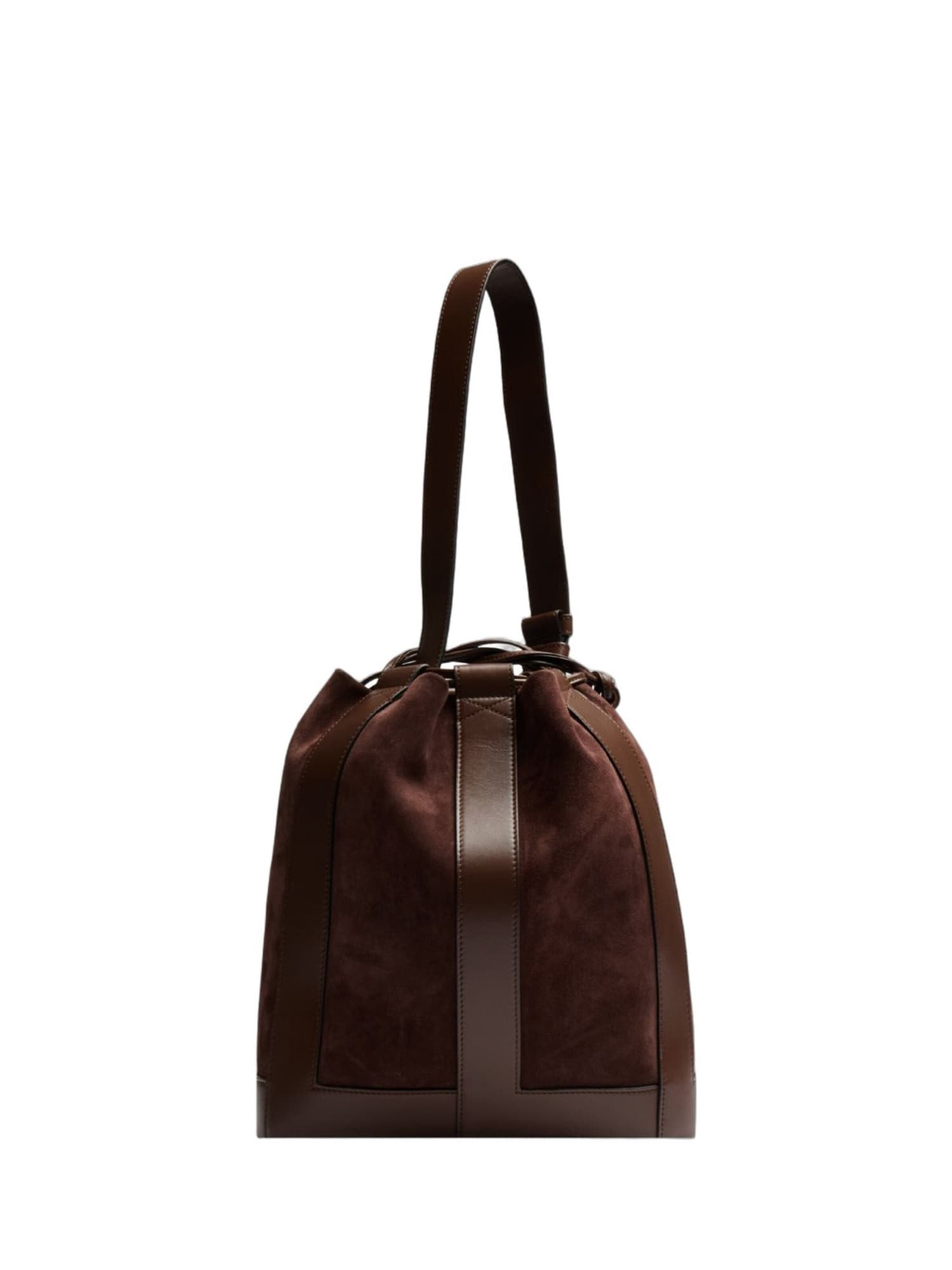 Lancel Bolso de hombro 'Elles'  marrón