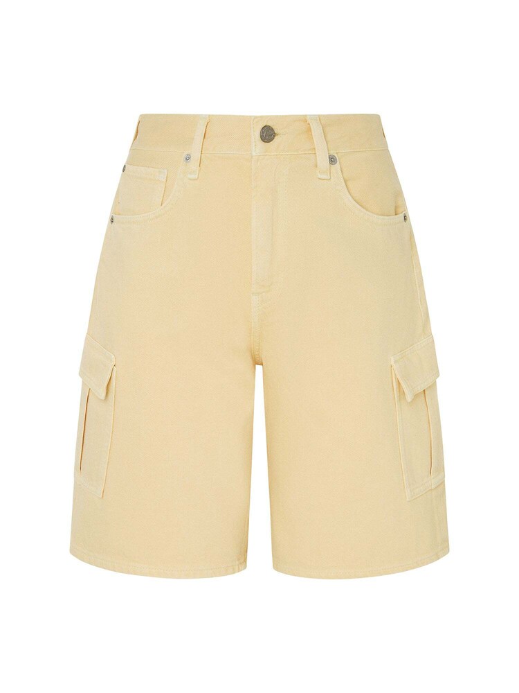 Pepe Jeans Cargohose Damen Größe 36 gelb