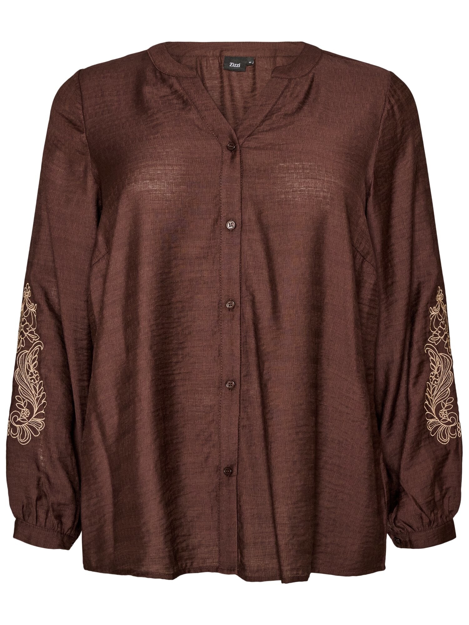 Zizzi Bluza 'CAJANICE' smeđa