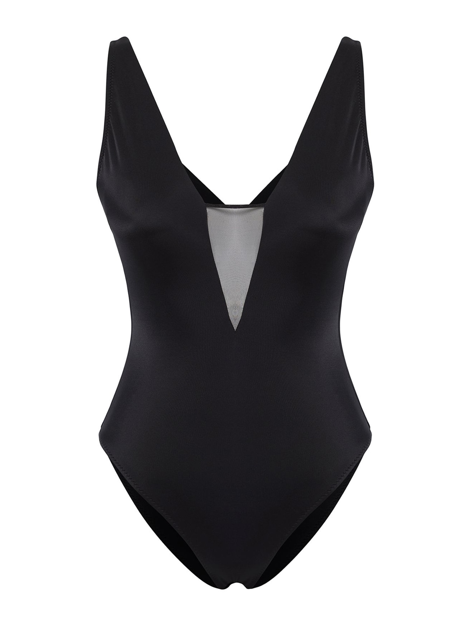 Trendyol Costum de baie întreg  negru