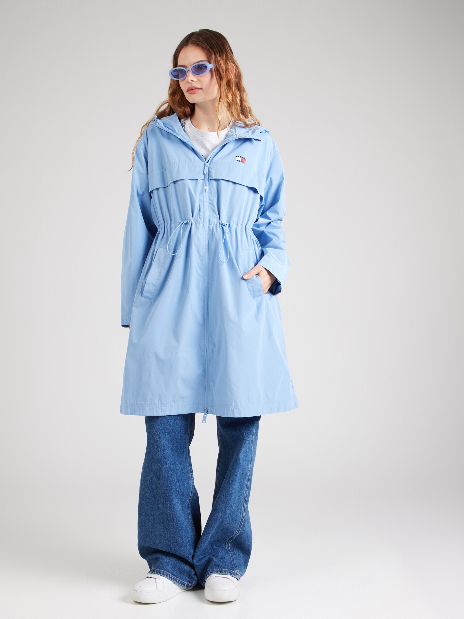 Tommy Jeans Átmeneti parka 'CHICAGO'  világoskék termék 2. képe