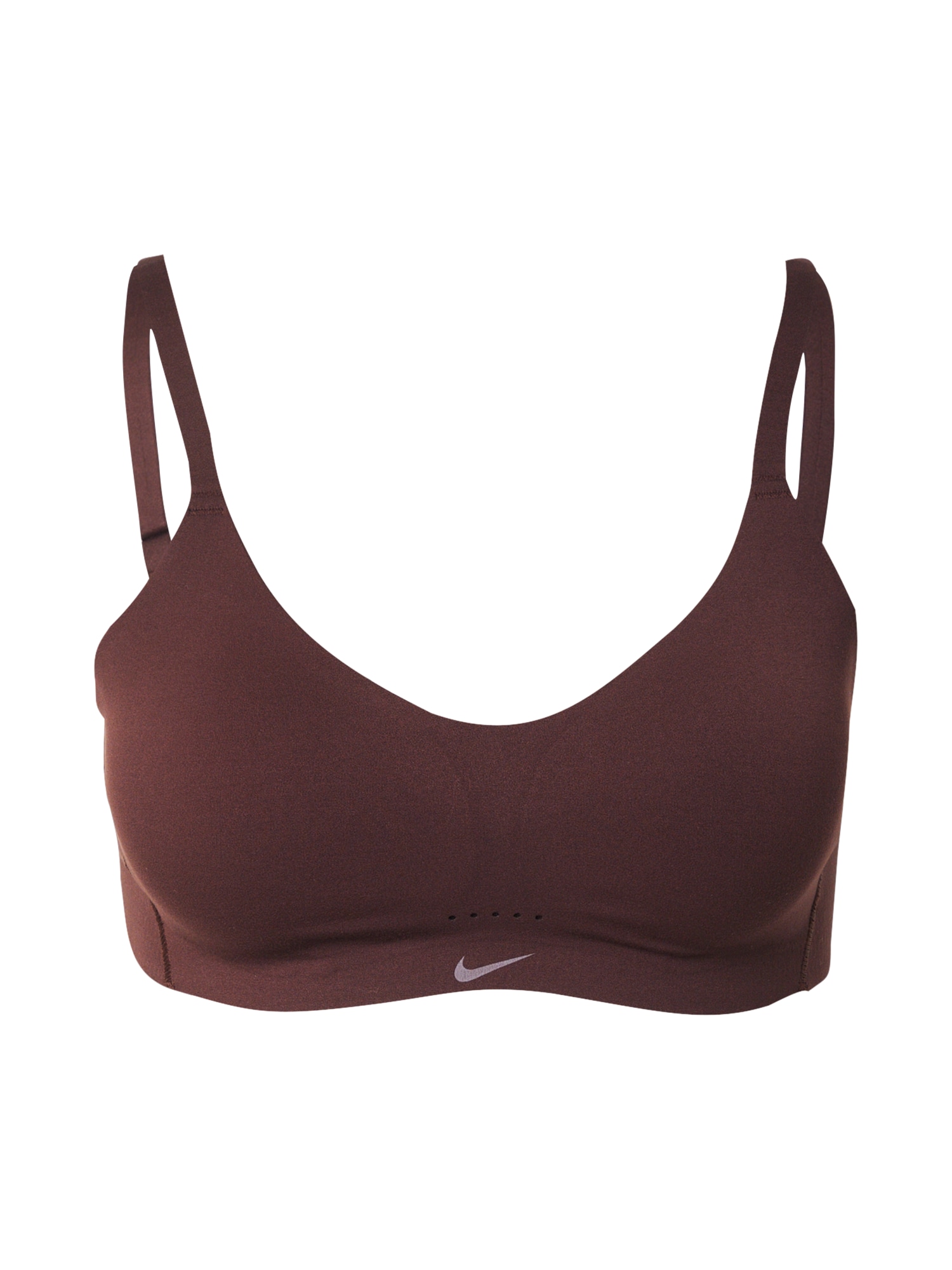 NIKE Sutien sport ALATE MINIMALIST  ciocolatiu