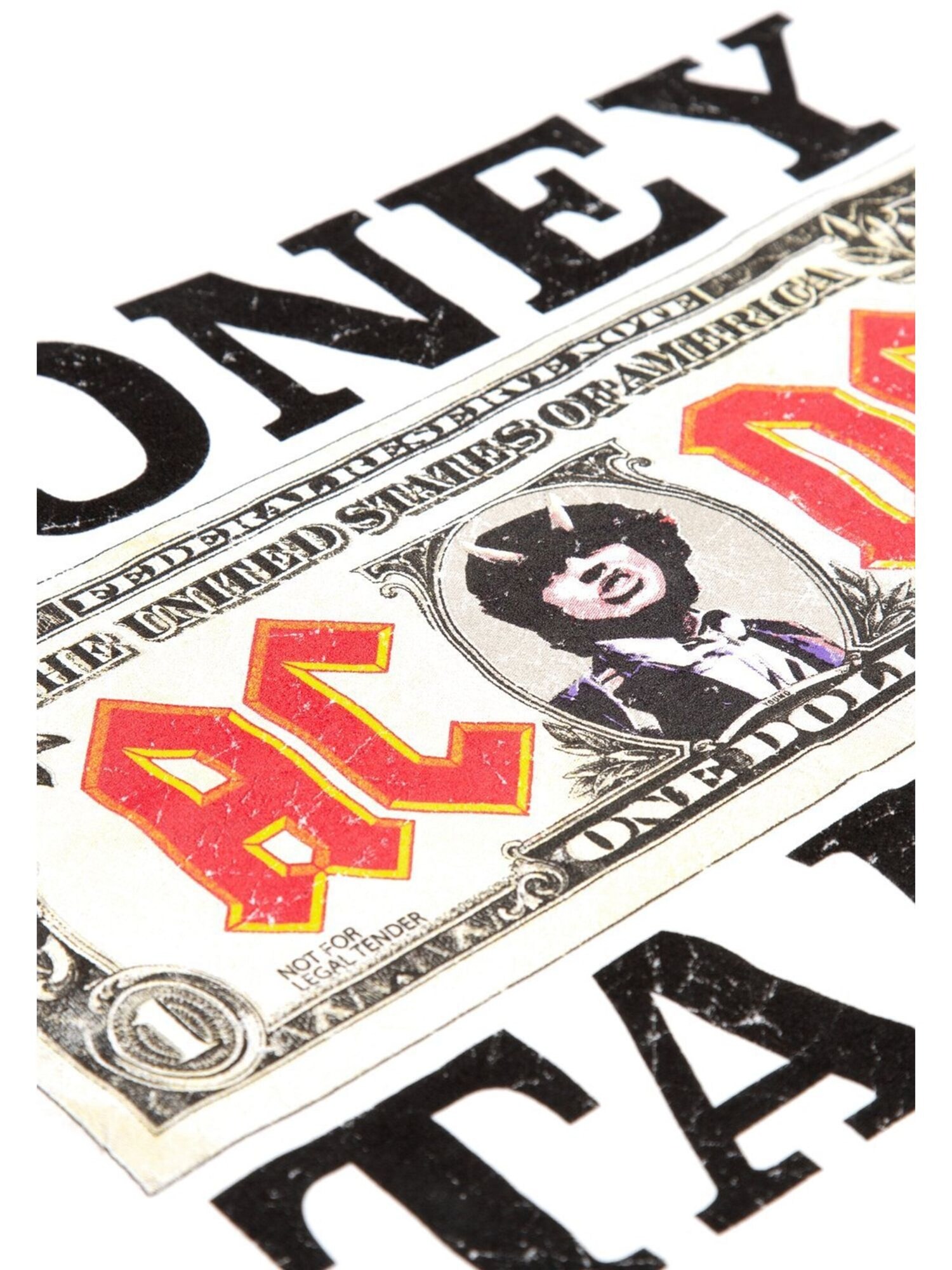 AC/DC Camiseta 'AC/DC Money Talks mens t-shirt White' blanco – imagen 3