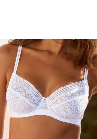 NUANCE, Melltartó, fehér