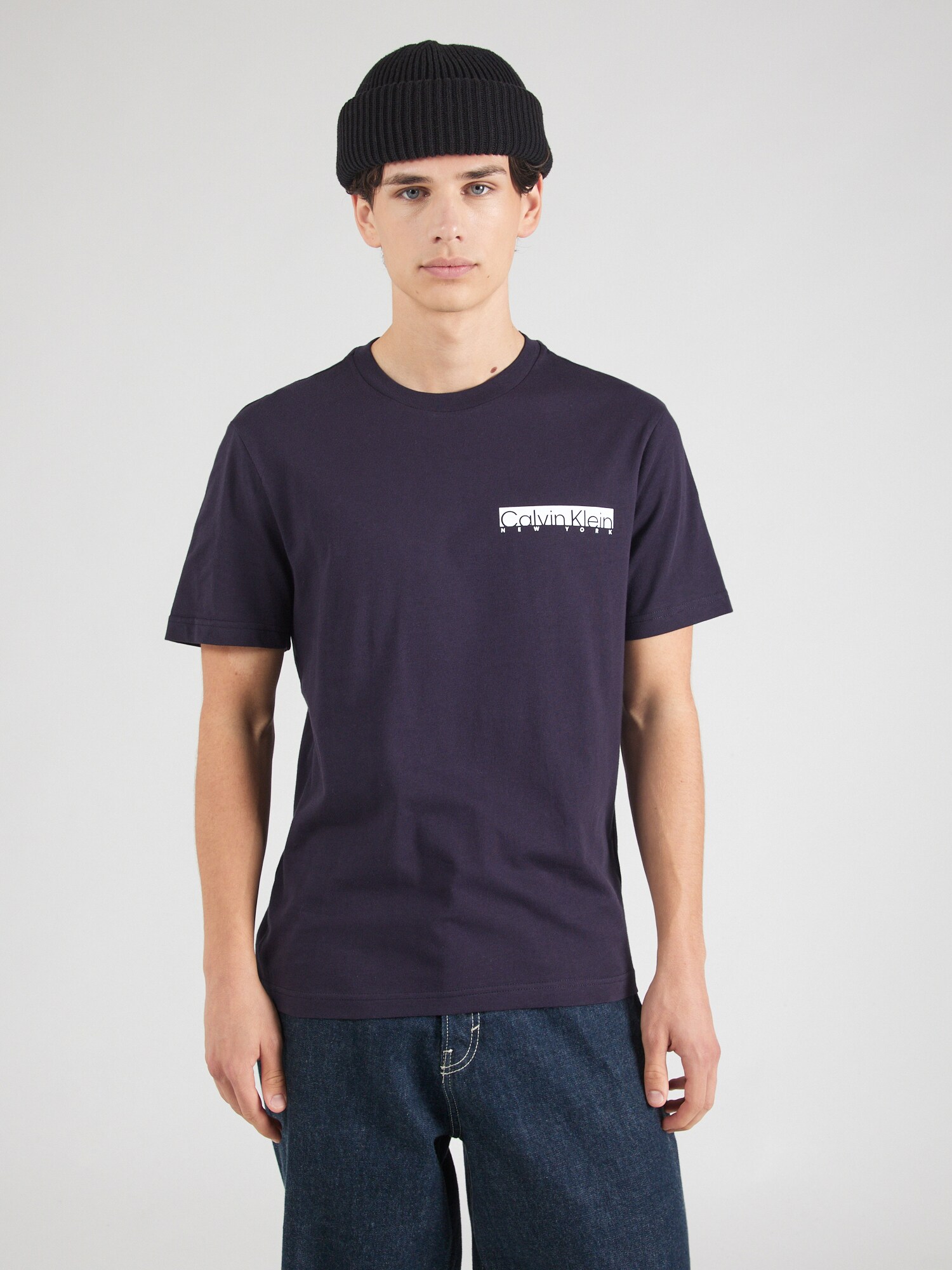 Calvin Klein Póló  indigó / fehér termék 2. képe