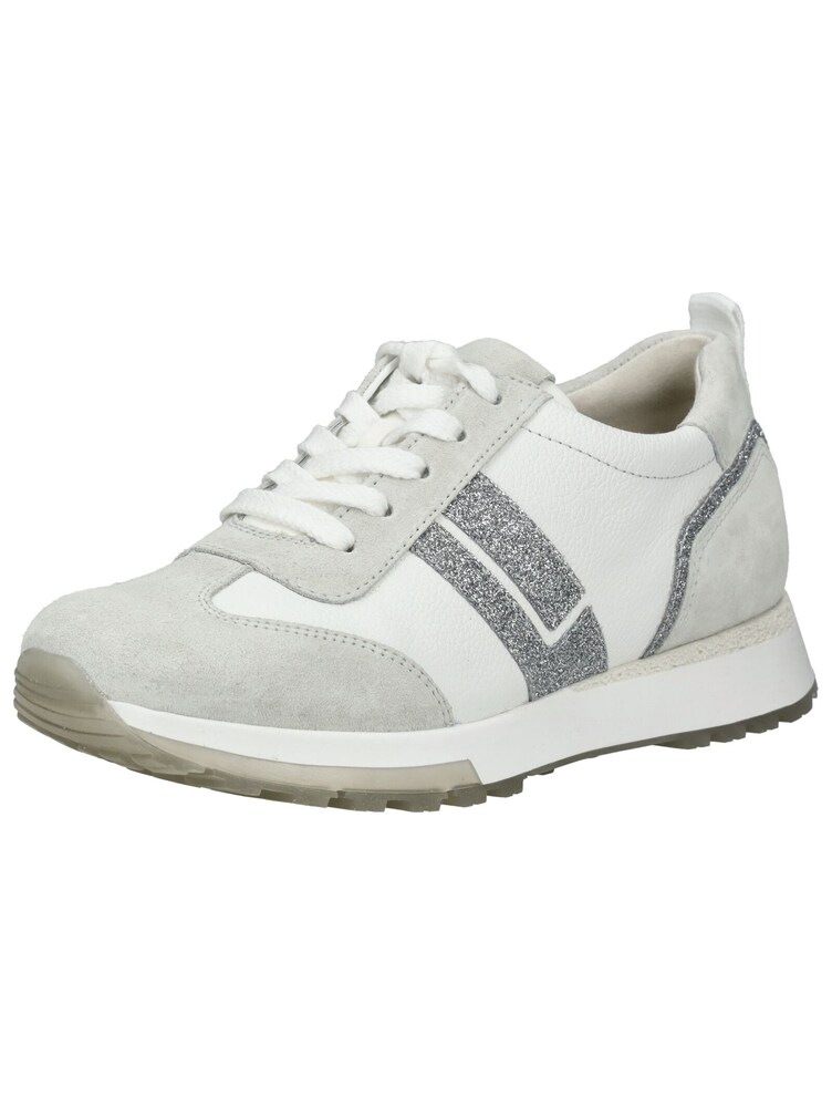 Paul Green Sneaker Damen Größe 36 grau / silber / weiß