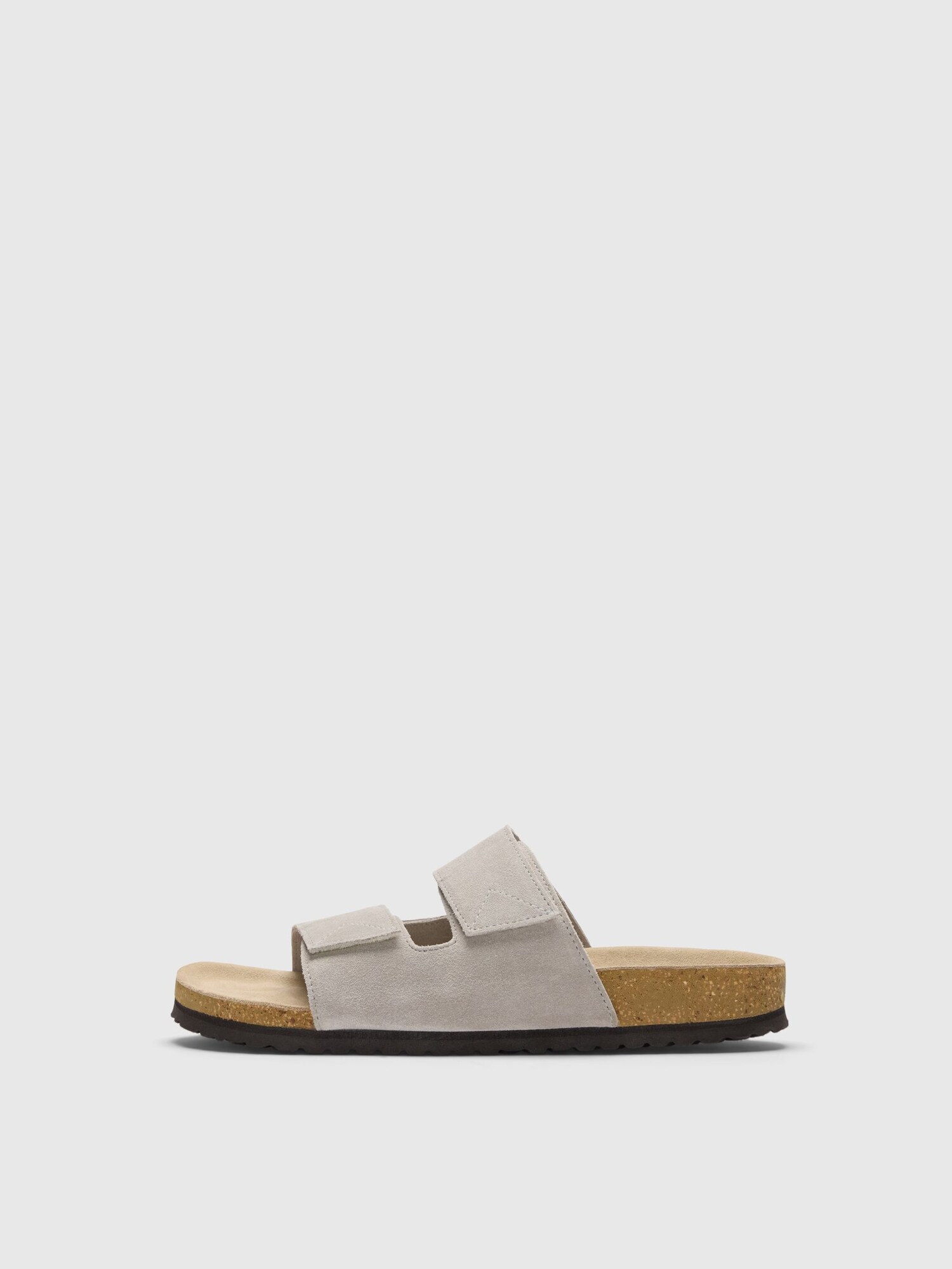 SELECTED Zapatos abiertos  gris claro