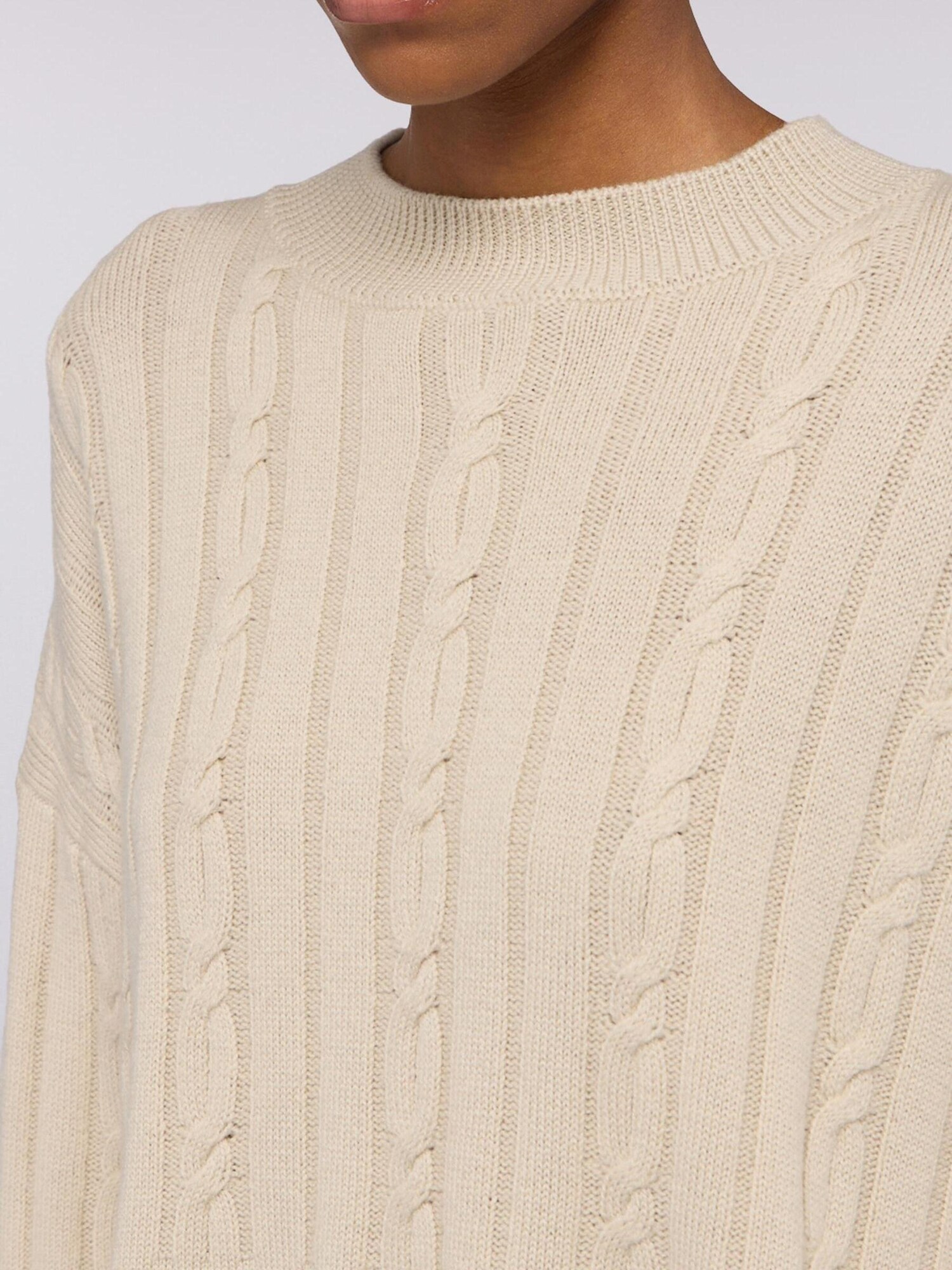 Trussardi Jersey crema – imagen 4