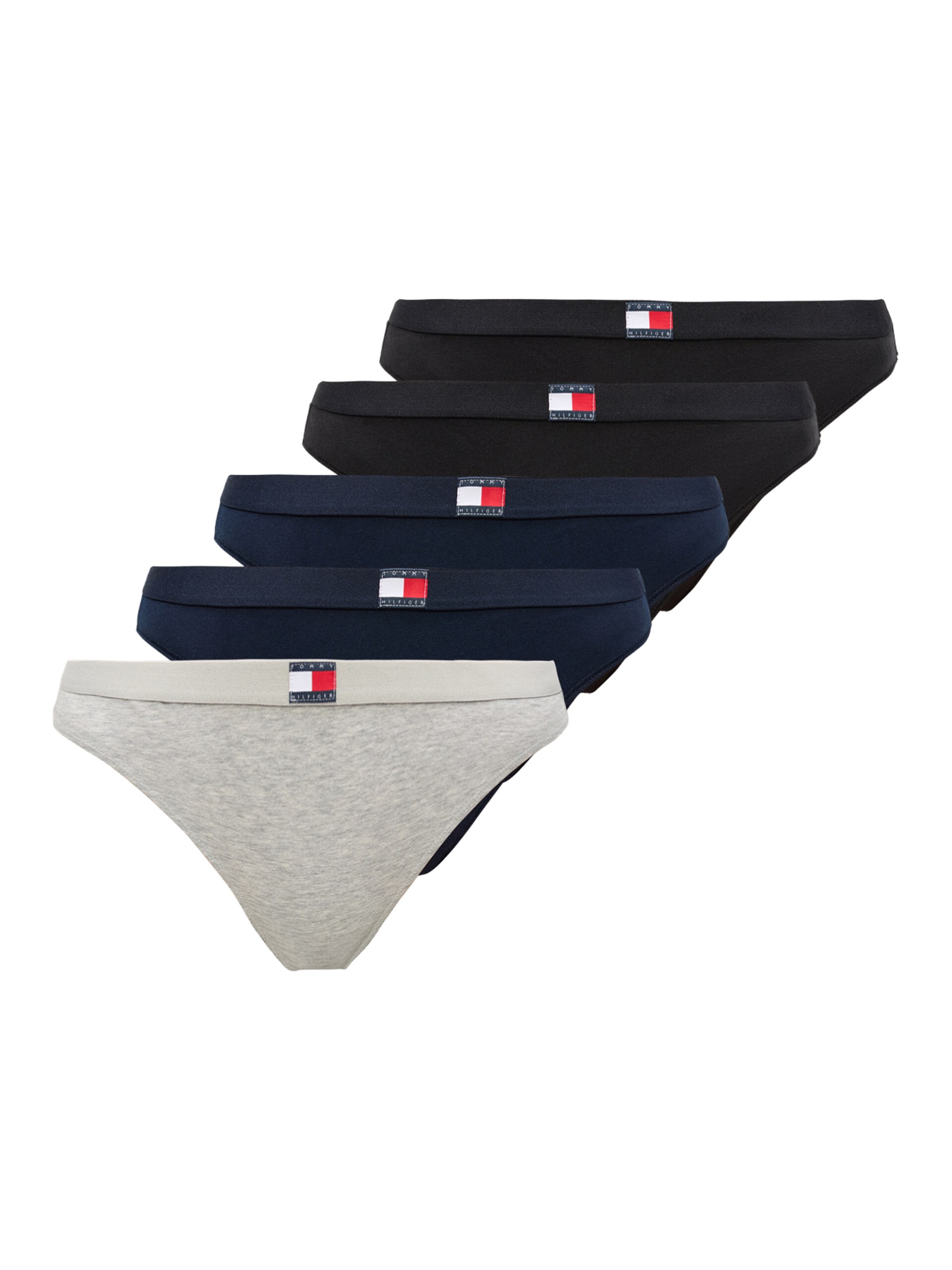 Tommy Hilfiger Underwear String marinblå / gråmelerad dam