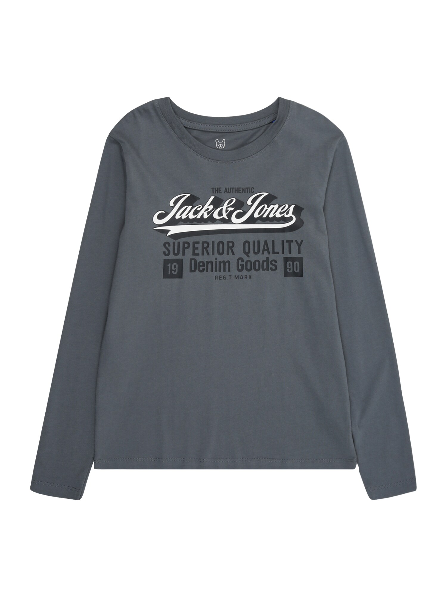 Jack & Jones Junior Tricou  gri / negru / alb