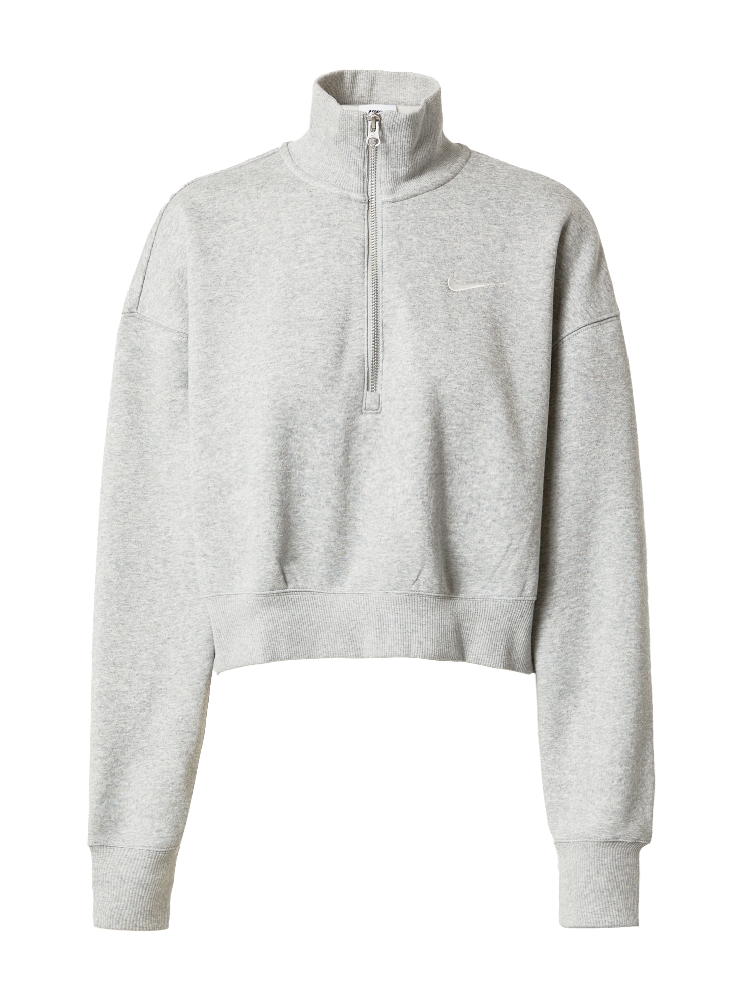 Nike Sportswear Sweater majica  siva / bijela
