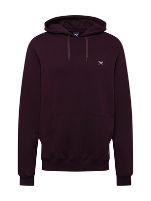 Iriedaily Sweatshirt Aubergine / Wit