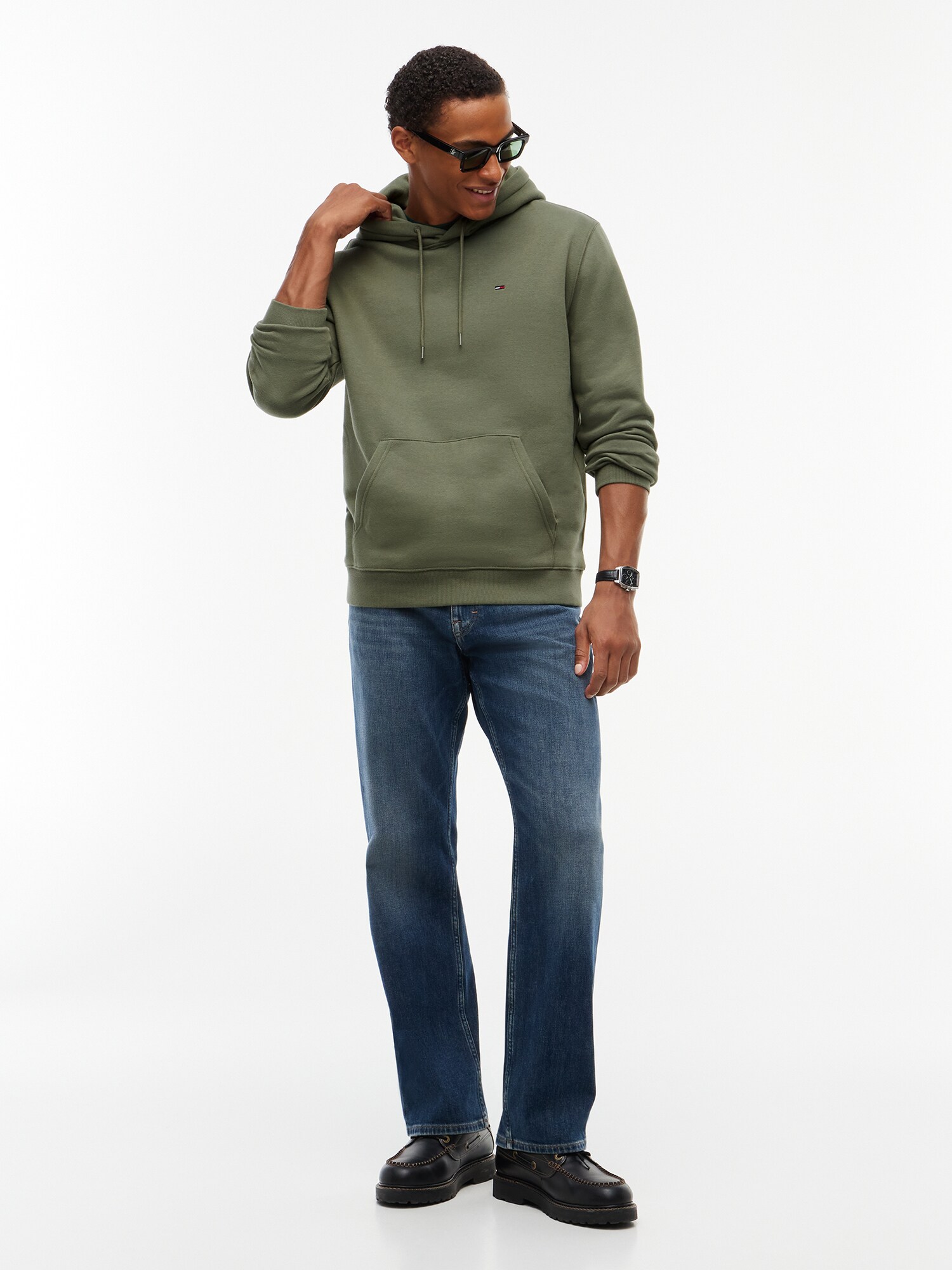 Tommy Jeans Sudadera  caqui – imagen 4