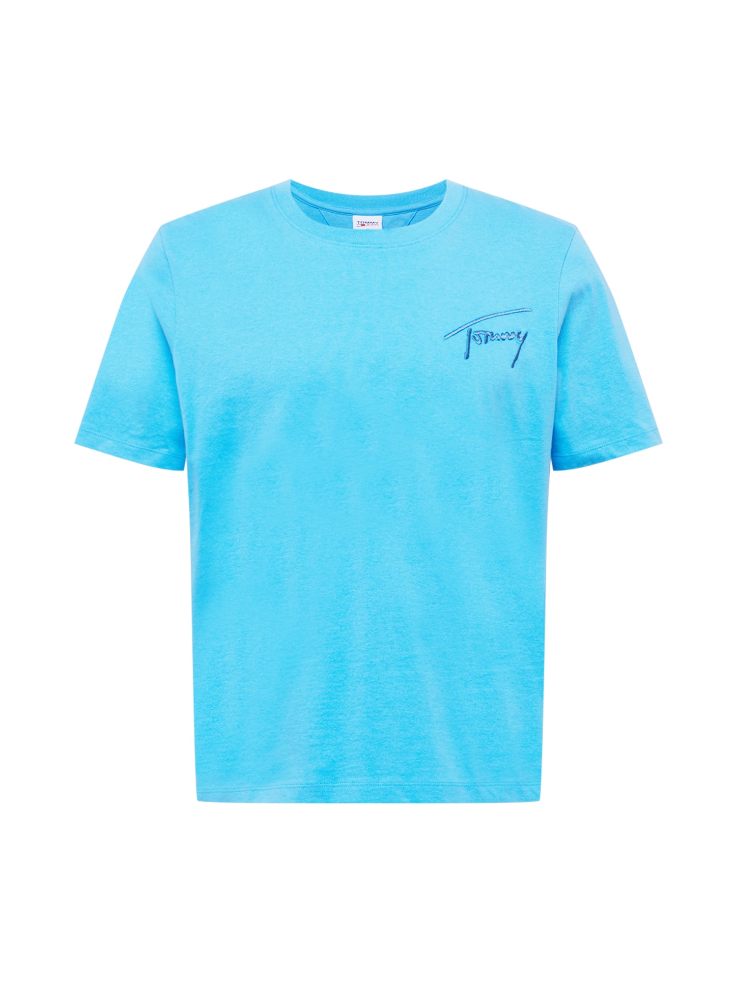 Tommy Jeans Curve Marškinėliai šviesiai mėlyna