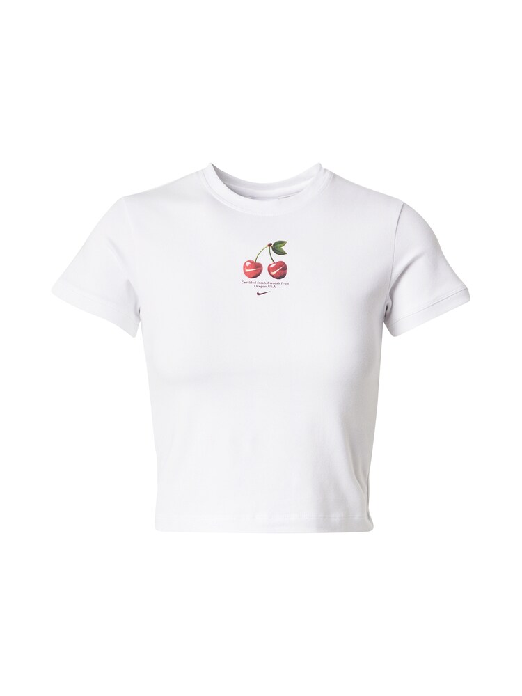 Nike Sportswear T-Shirt 'BABY CHERRY' Damen Größe L grün / rot / weiß
