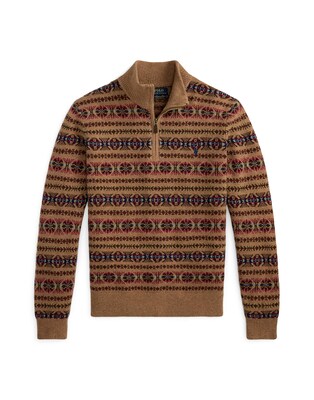 Polo Ralph Lauren Jersey  beige / navy / marrón / rojo
