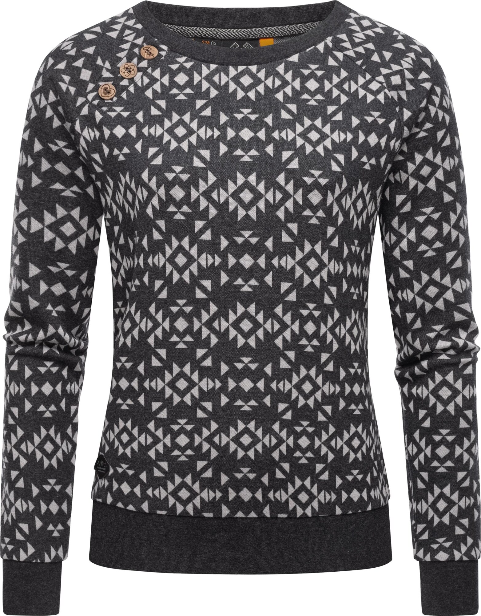 Ragwear Mikina 'Darria'  sivá / antracitová