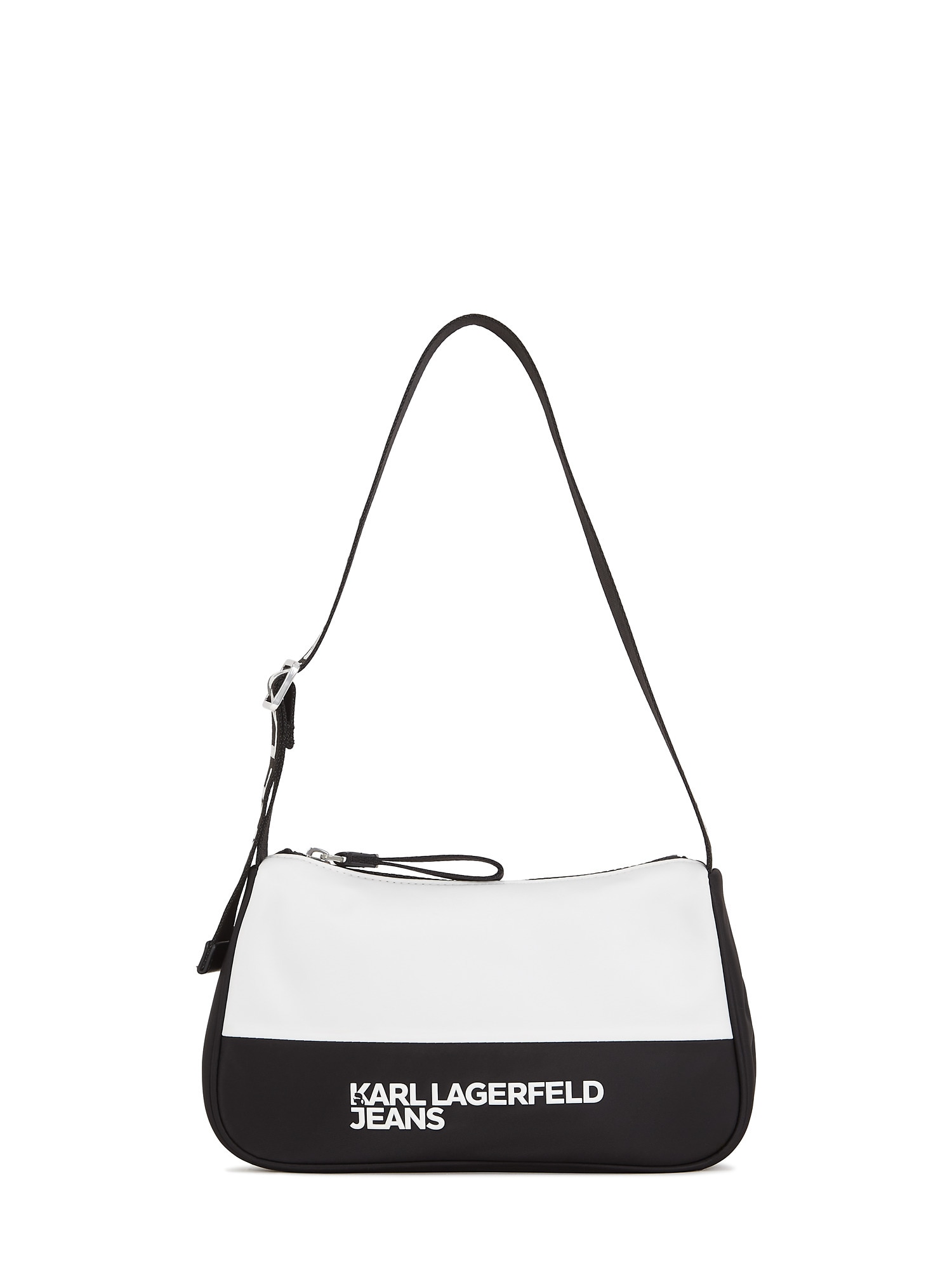 KARL LAGERFELD JEANS Válltáskák  fekete / fehér akciós termékkép 1