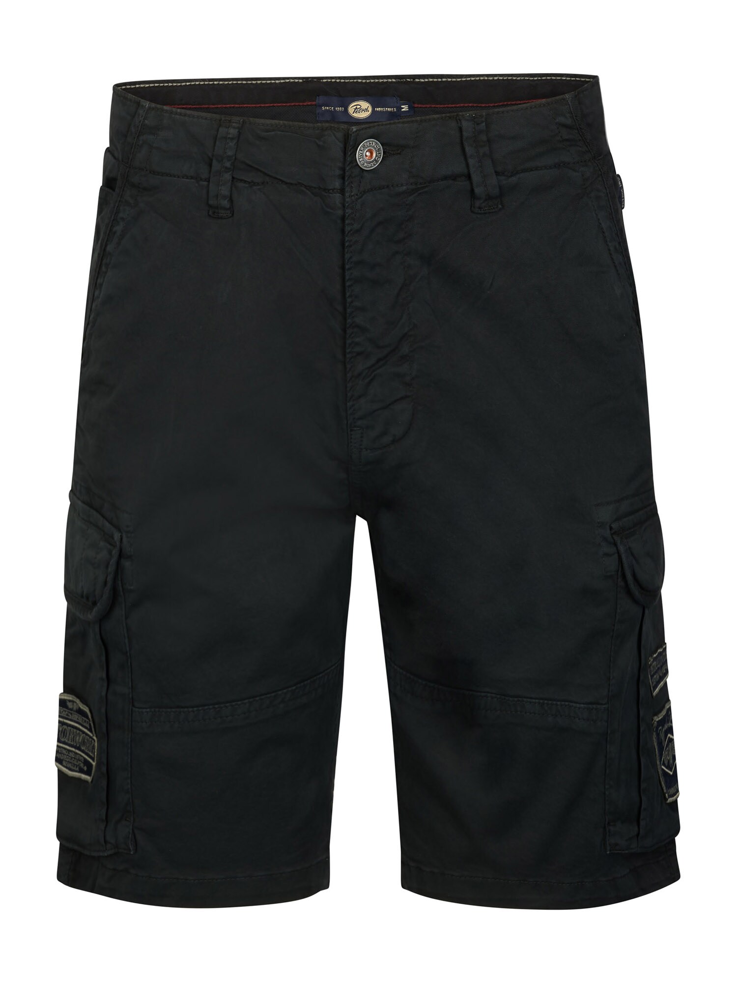 Petrol Industries Pantaloni cu buzunare  negru