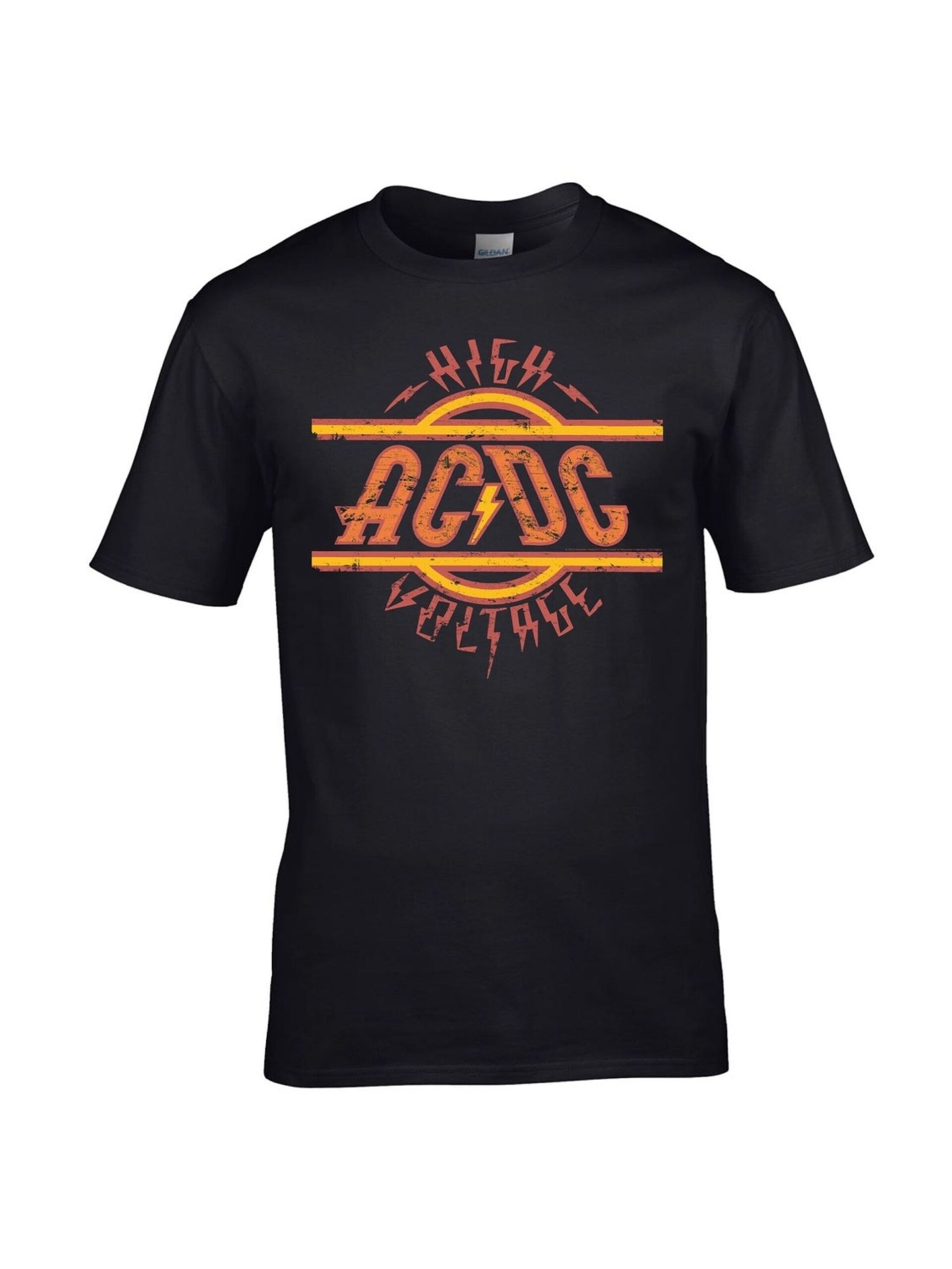 AC/DC T-shirt 'AC/DC High Voltage mens Black t-shirt' herr