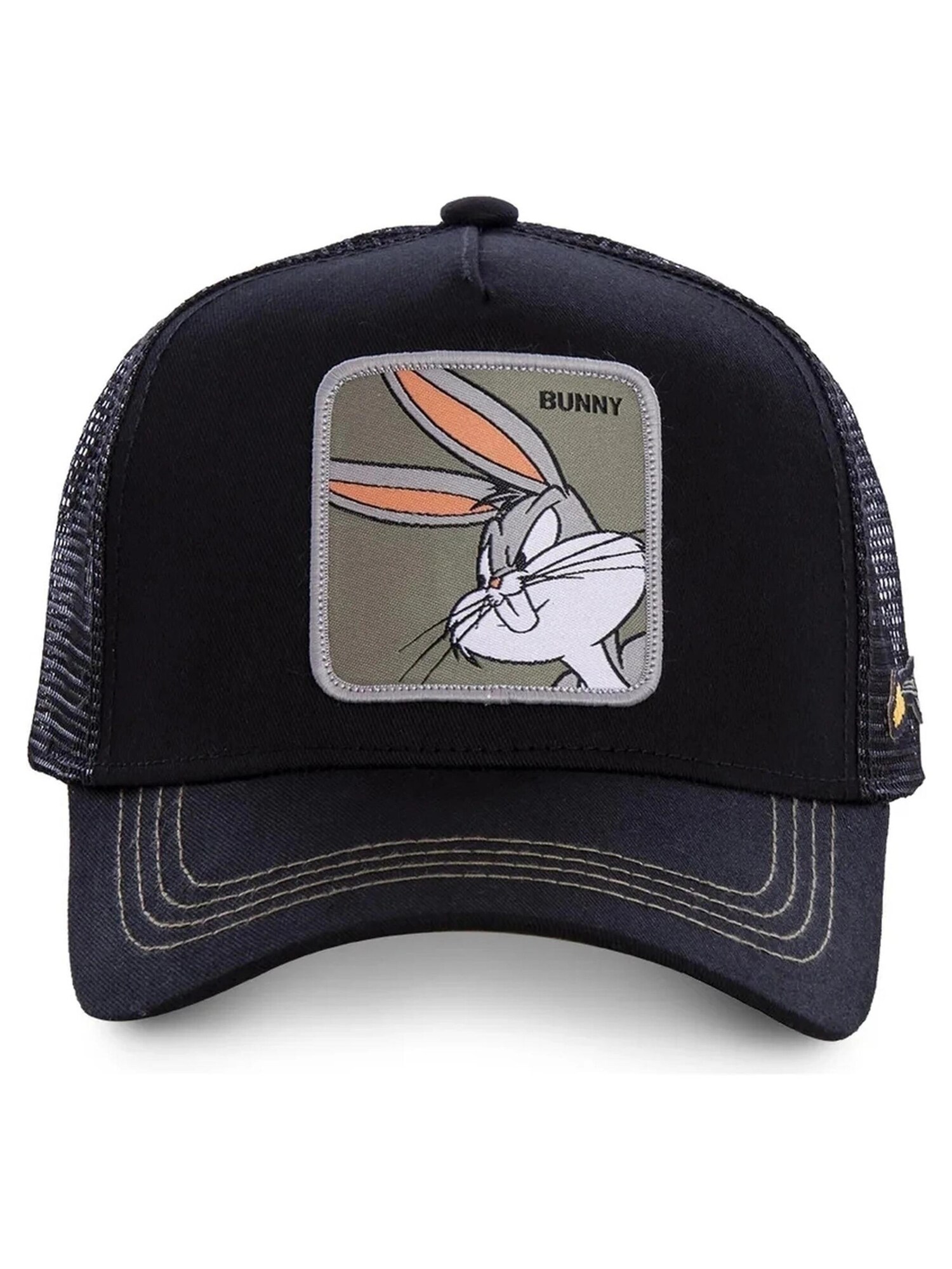 Capslab Gorra 'Gorra capslabs negra bugs bunny bordado frente visera curva'  negro