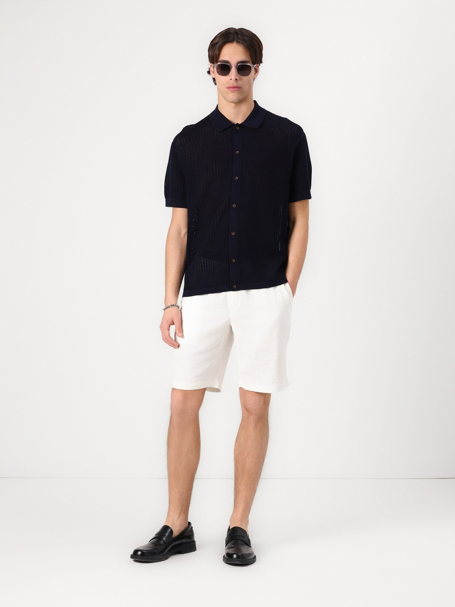 TOMMY HILFIGER Cárdigan  navy – imagen 4