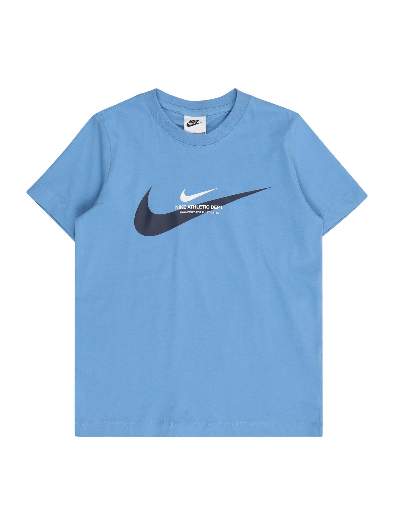 Nike Sportswear Tricou  azur / negru / alb