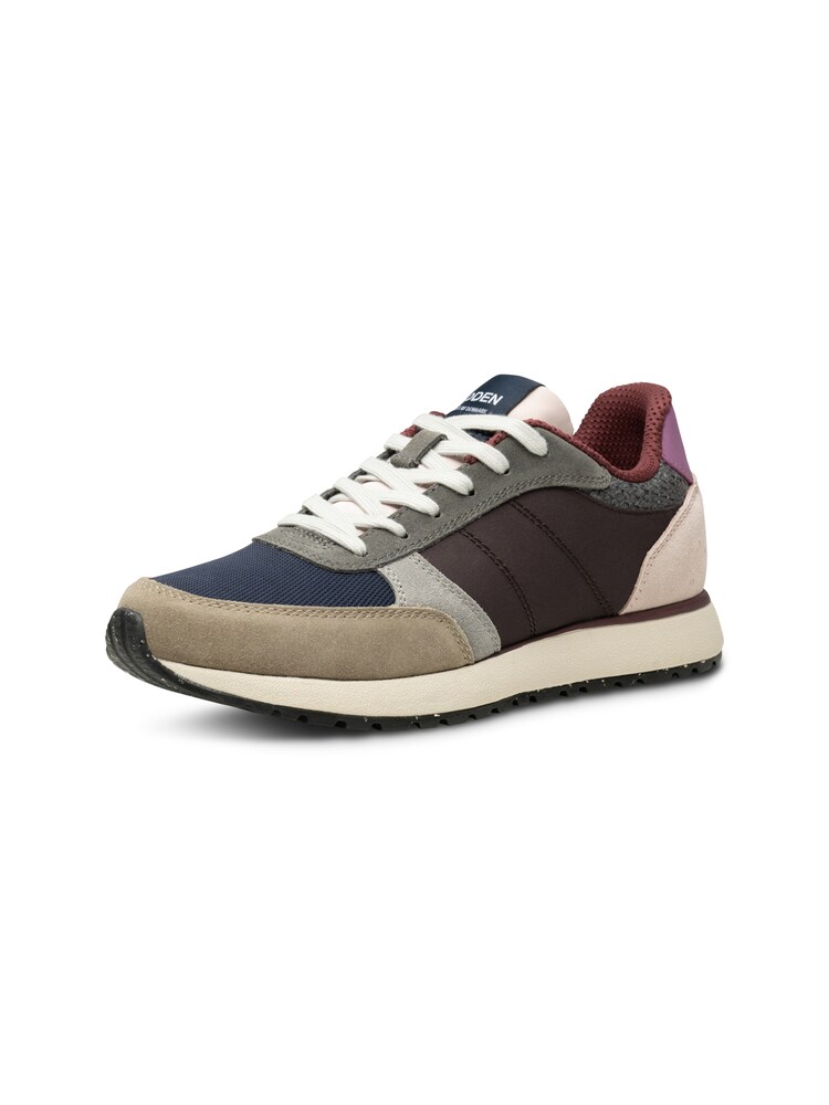 WODEN Sneakers 'Ronja' Damen Größe 36 navy / schoko / khaki / lavendel