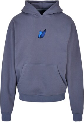 MT Upscale Sweatshirt ‘Le Papillon’ Blauw / Saffier / Grijs / Wit