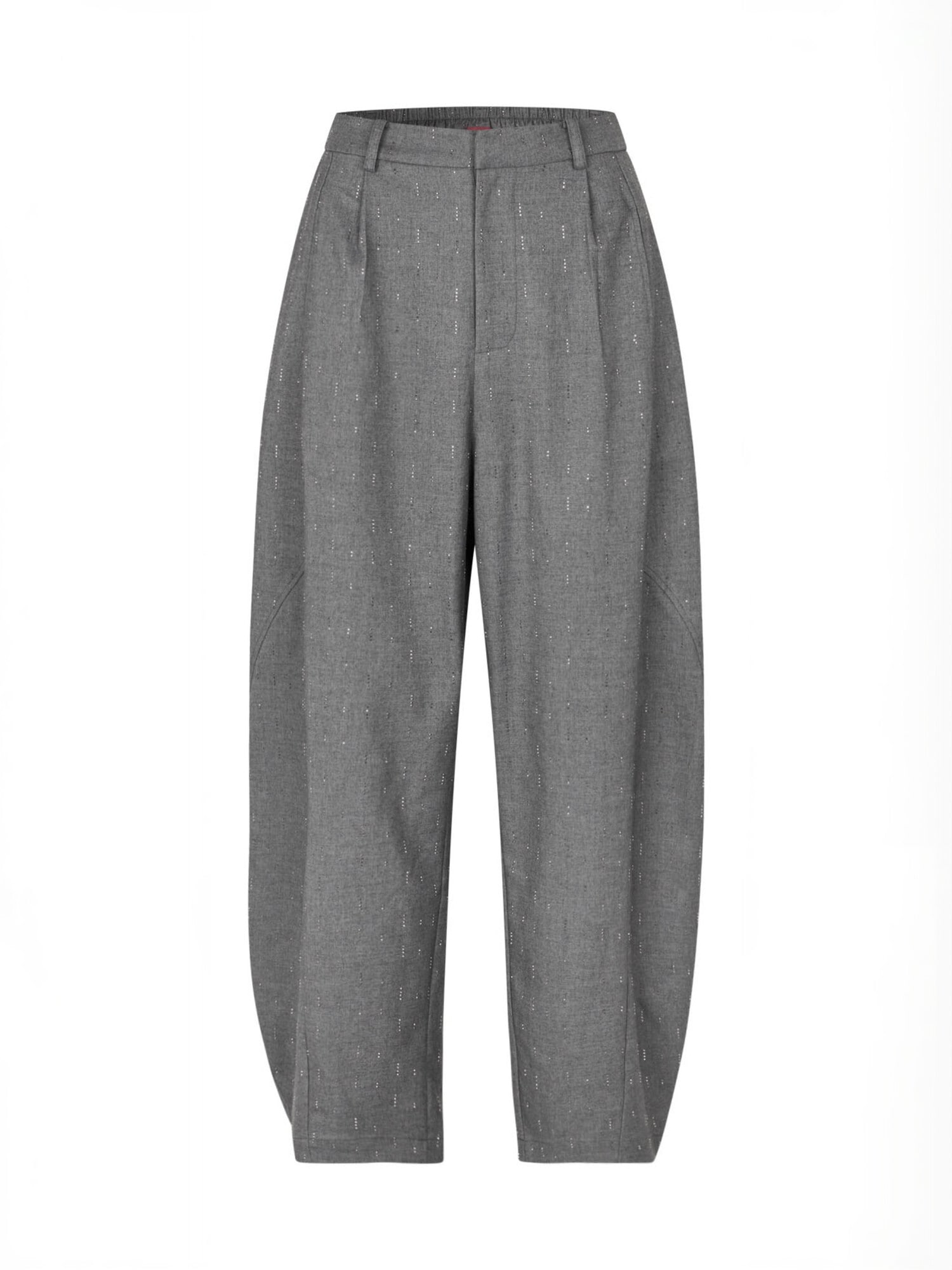 Crās Pantaloni  Richacras  gri amestecat